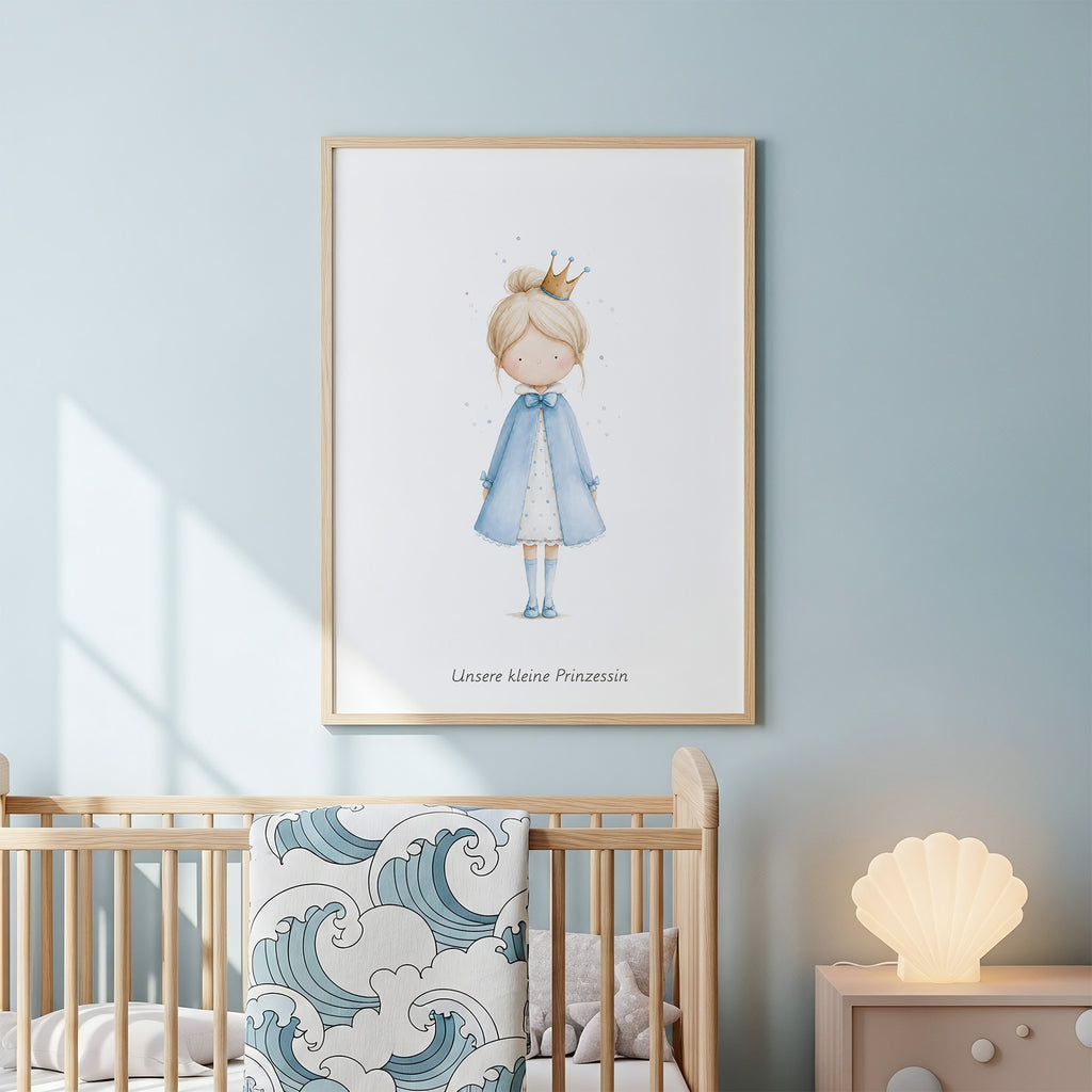 Kleine Prinzessin - Personalisierter Text 💙
