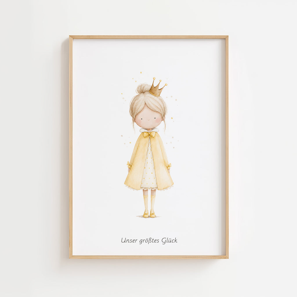 Kleine Prinzessin - Personalisierter Text 💛