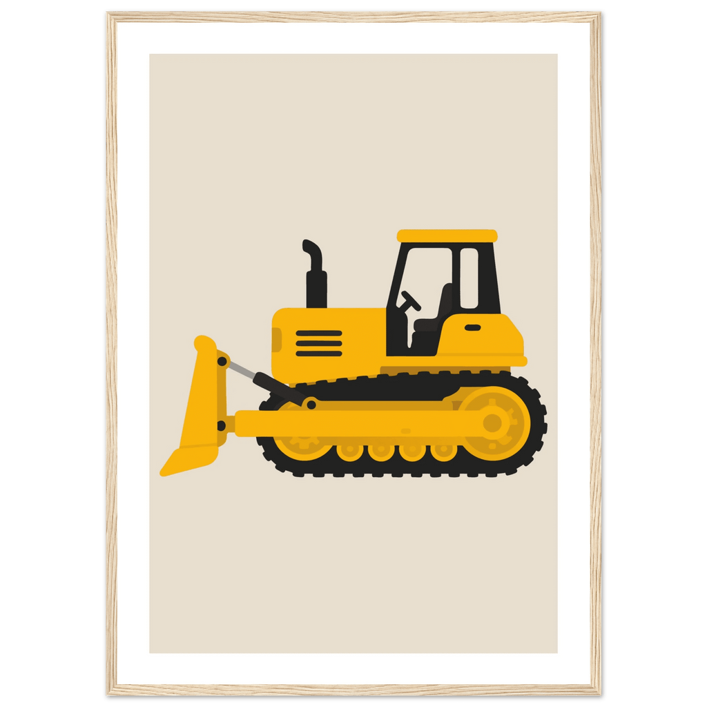 Bulldozer poster poster
