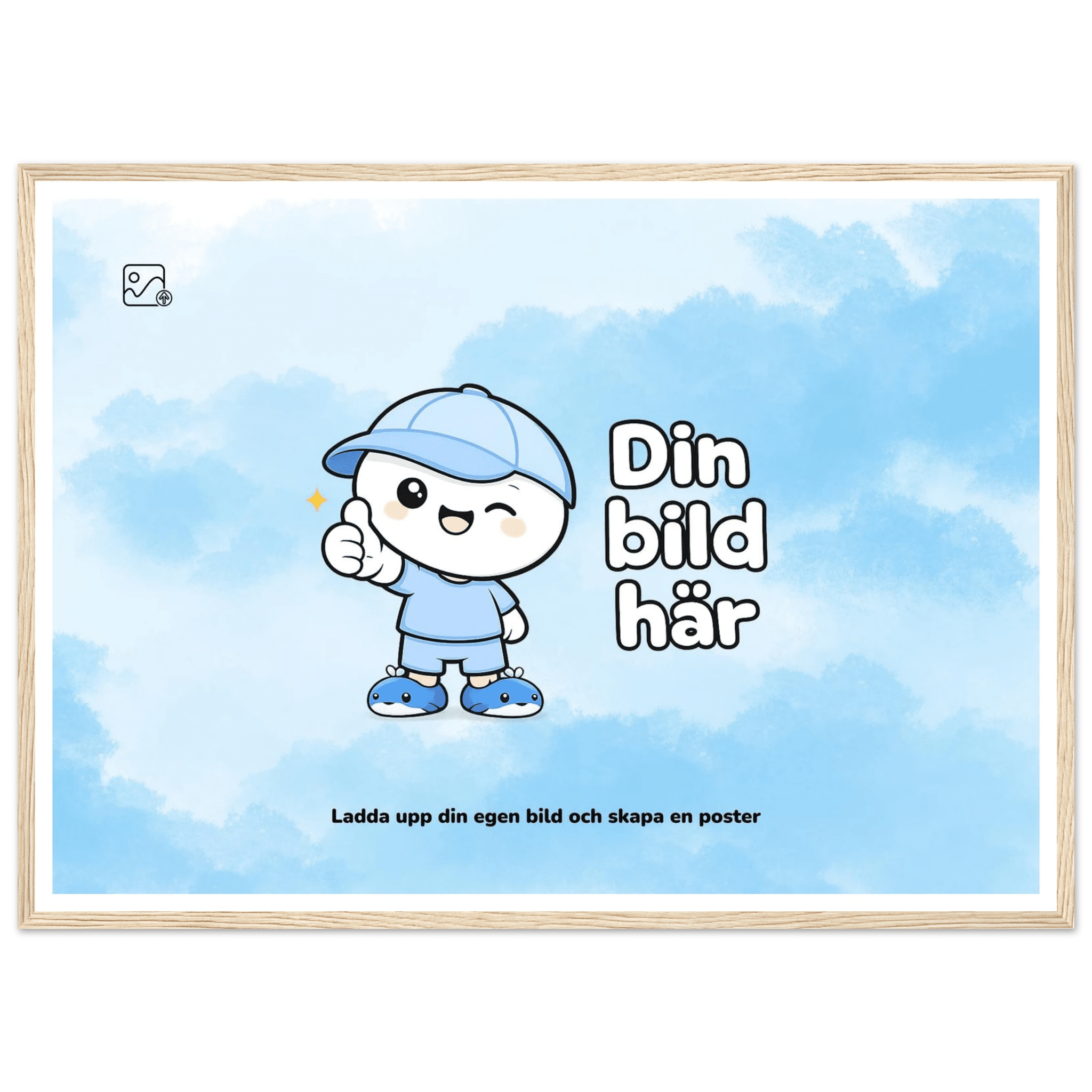Fotoposter med vit kant poster