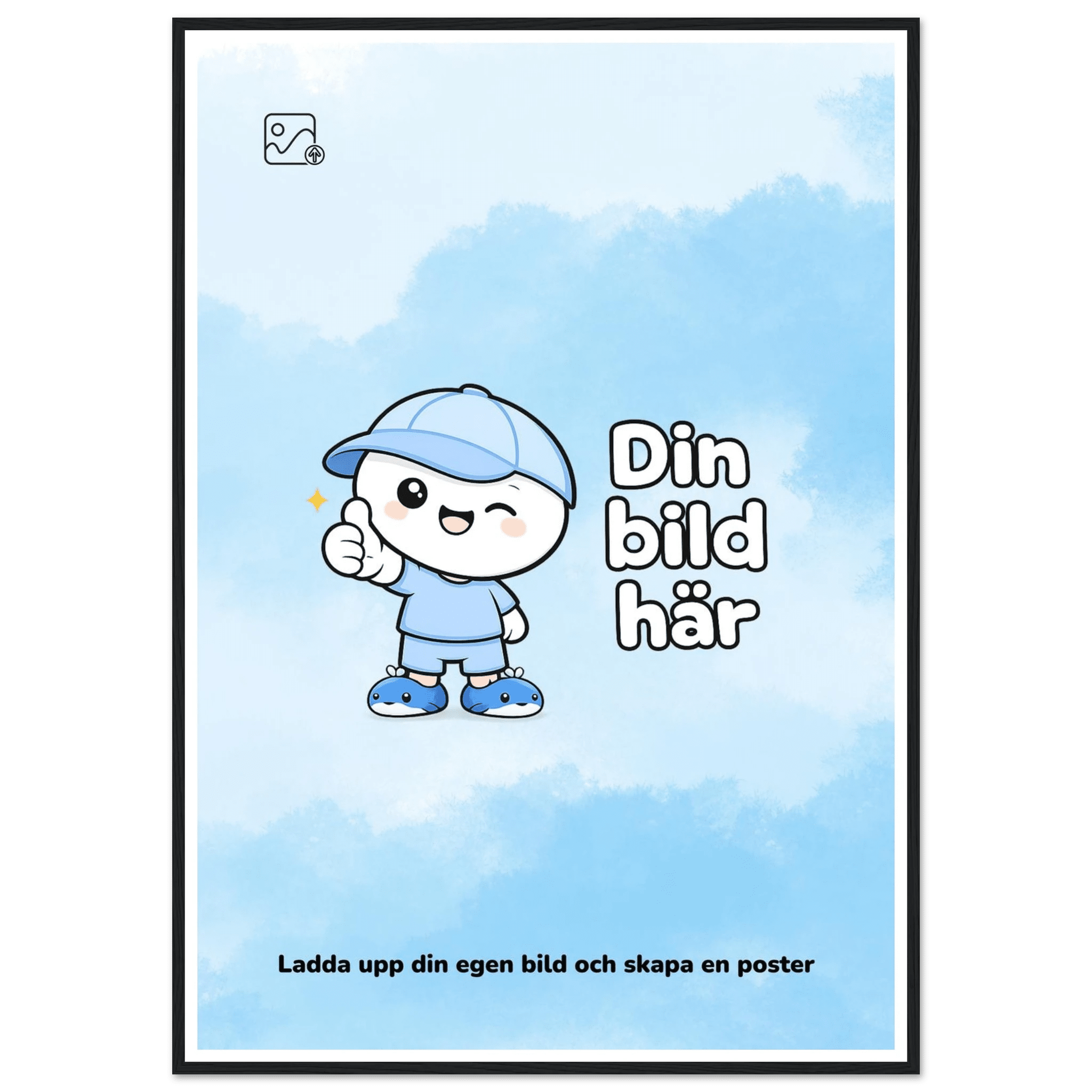 Fotoposter med vit kant poster
