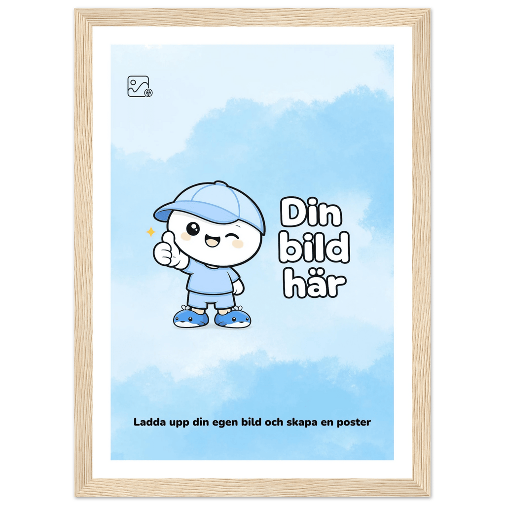 Fotoposter med vit kant poster