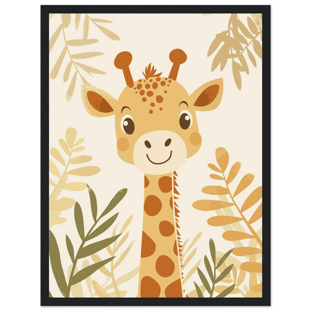 Giraffposter poster