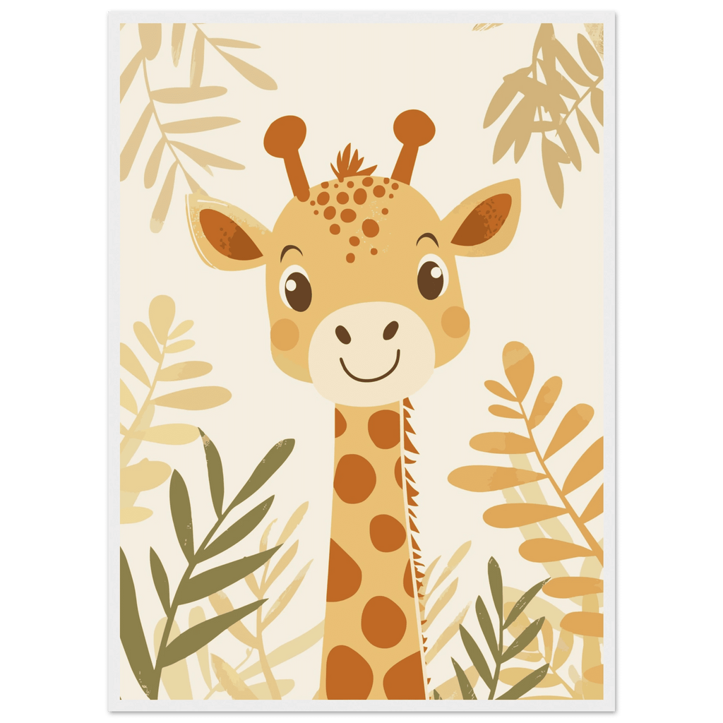 Giraffposter poster