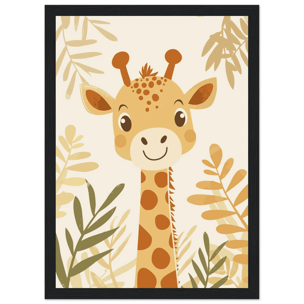 Giraffposter poster