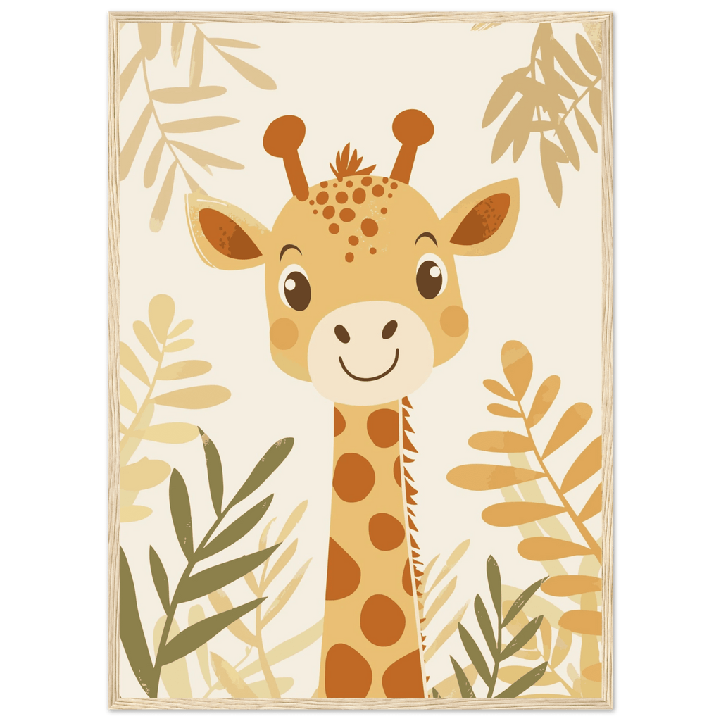 Giraffposter poster