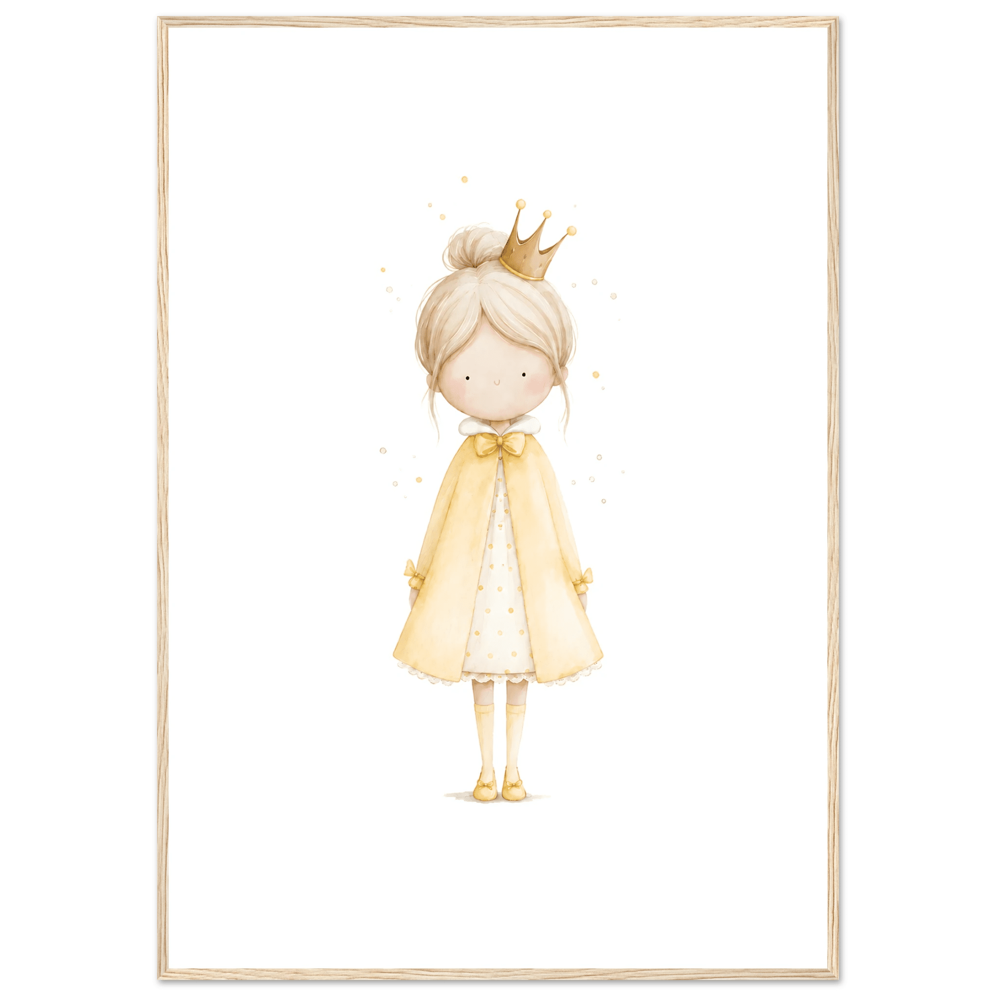 Kleine Prinzessin - Personalisierter Text 💛 poster