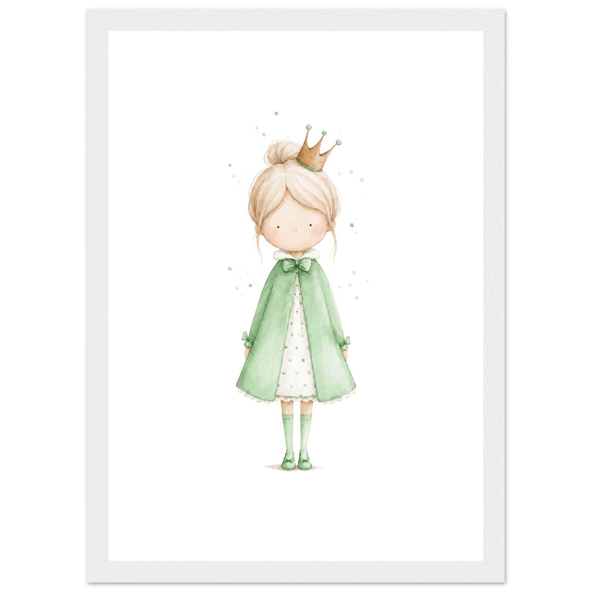 Kleine Prinzessin - Personalisierter Text 💚 poster