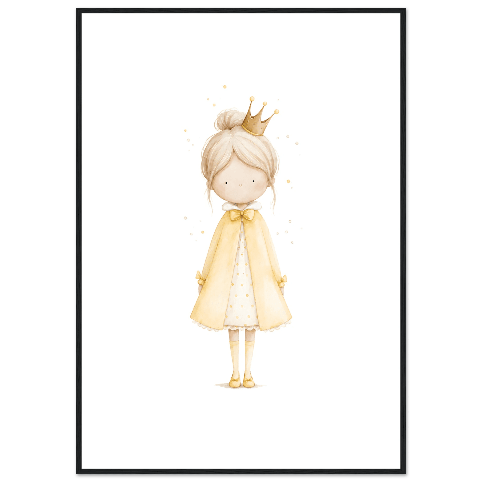 Kleine Prinzessin - Personalisierter Text 💛 poster