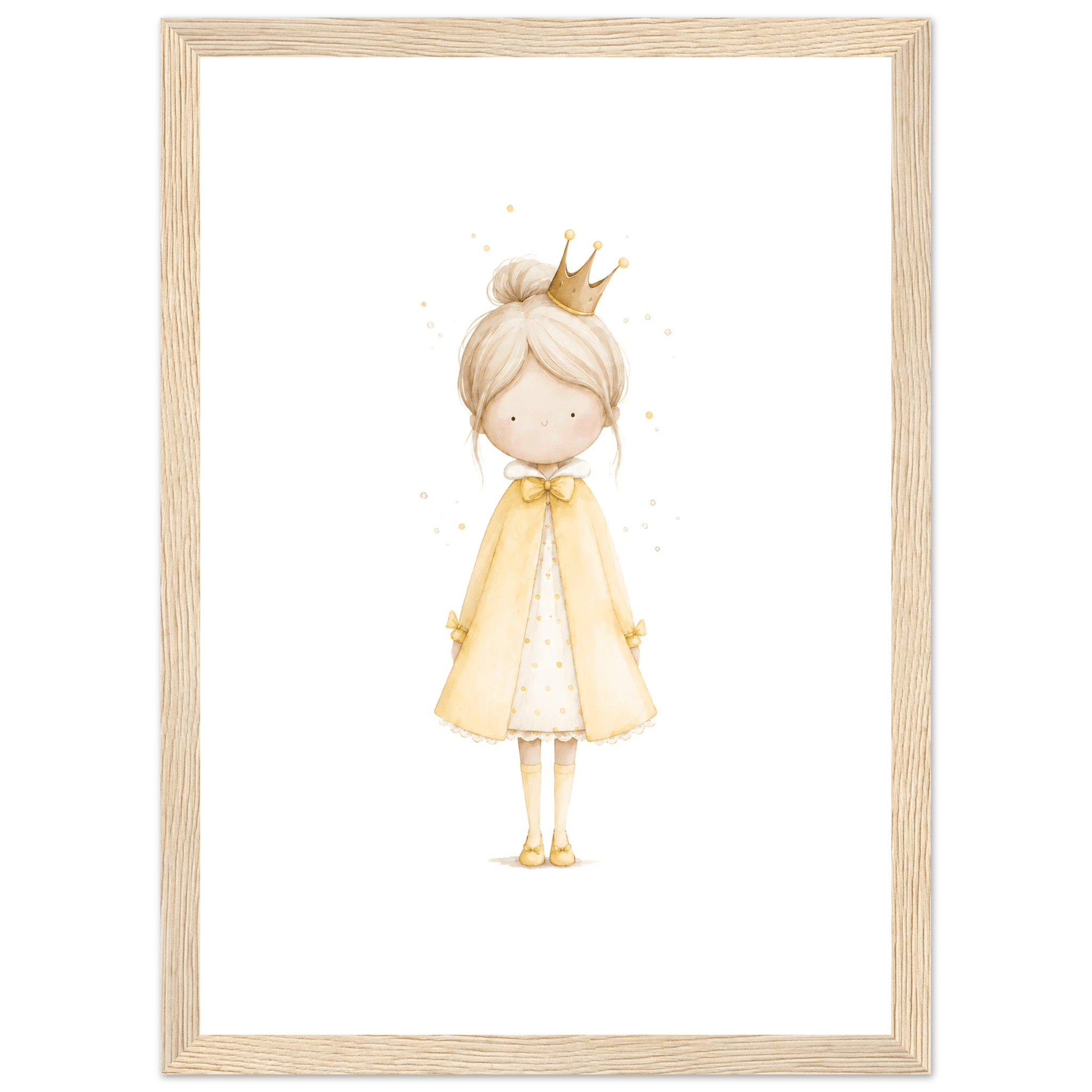 Kleine Prinzessin - Personalisierter Text 💛 poster