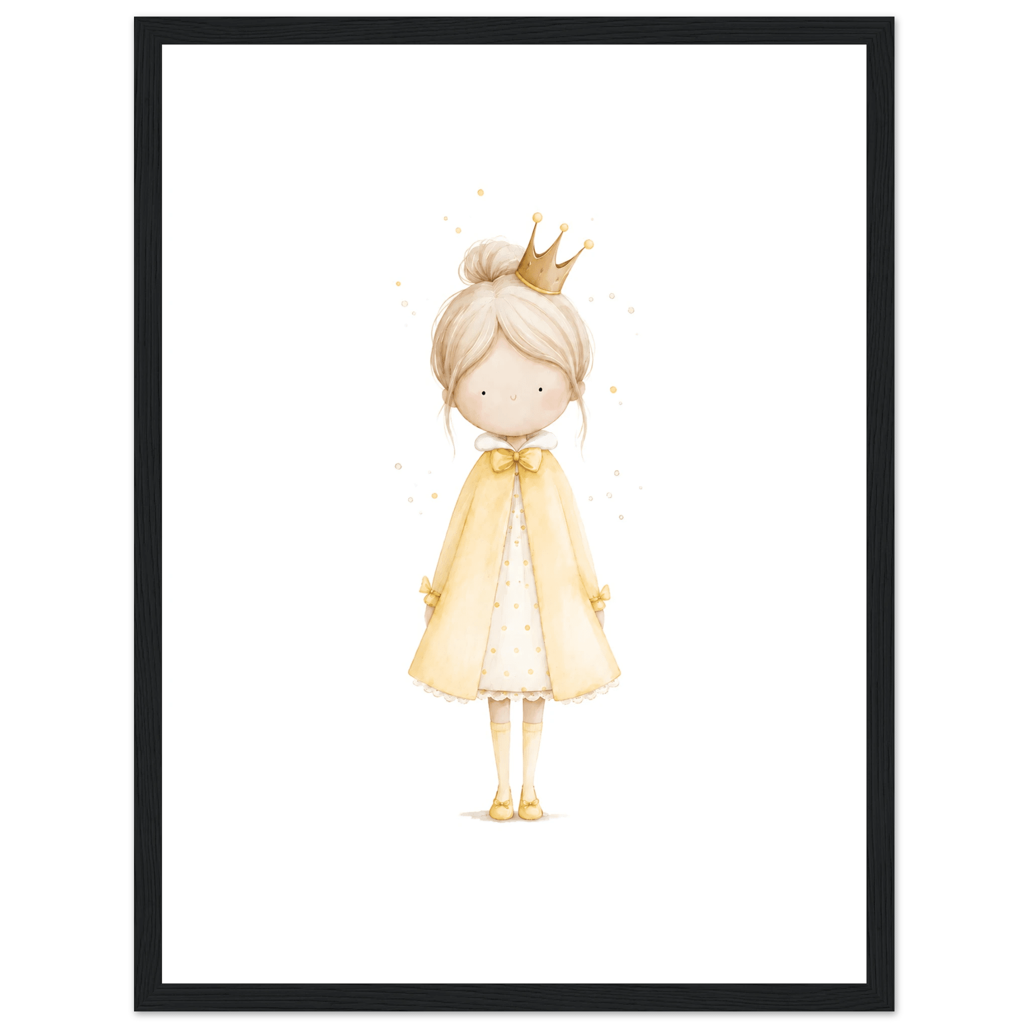 Kleine Prinzessin - Personalisierter Text 💛 poster
