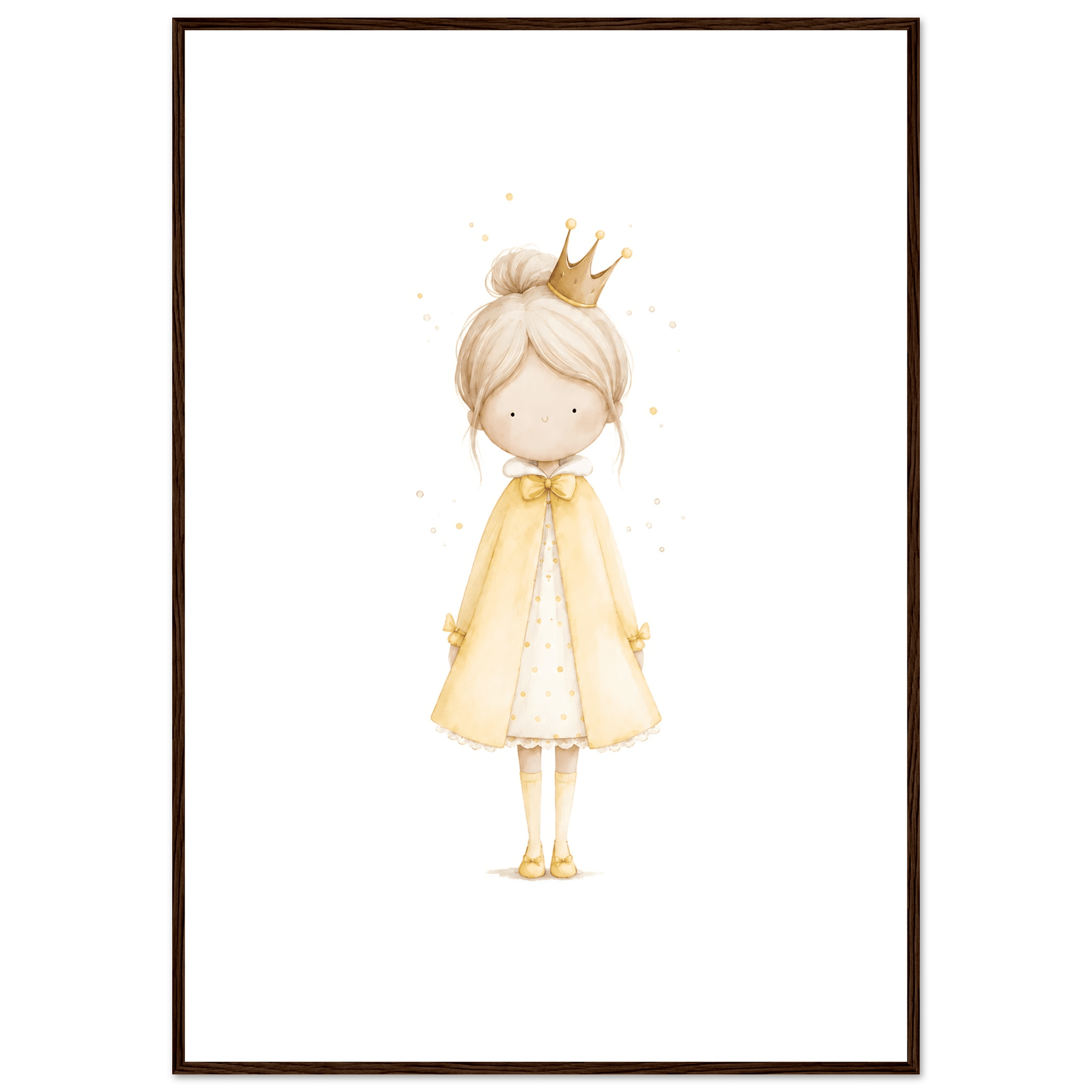 Kleine Prinzessin - Personalisierter Text 💛 poster