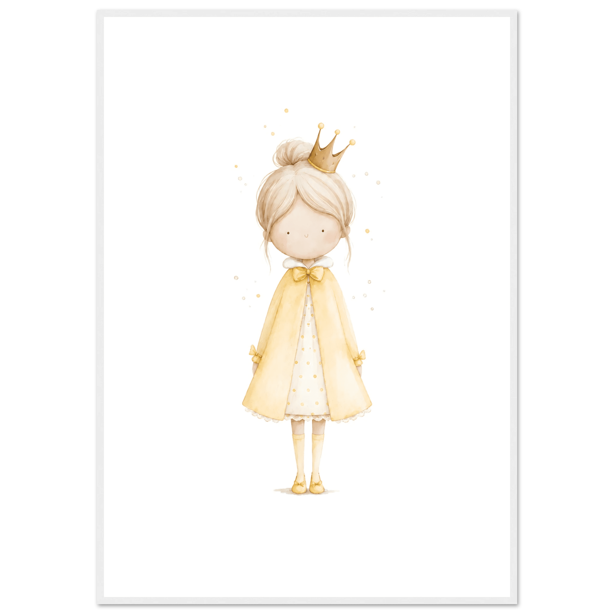 Kleine Prinzessin - Personalisierter Text 💛 poster