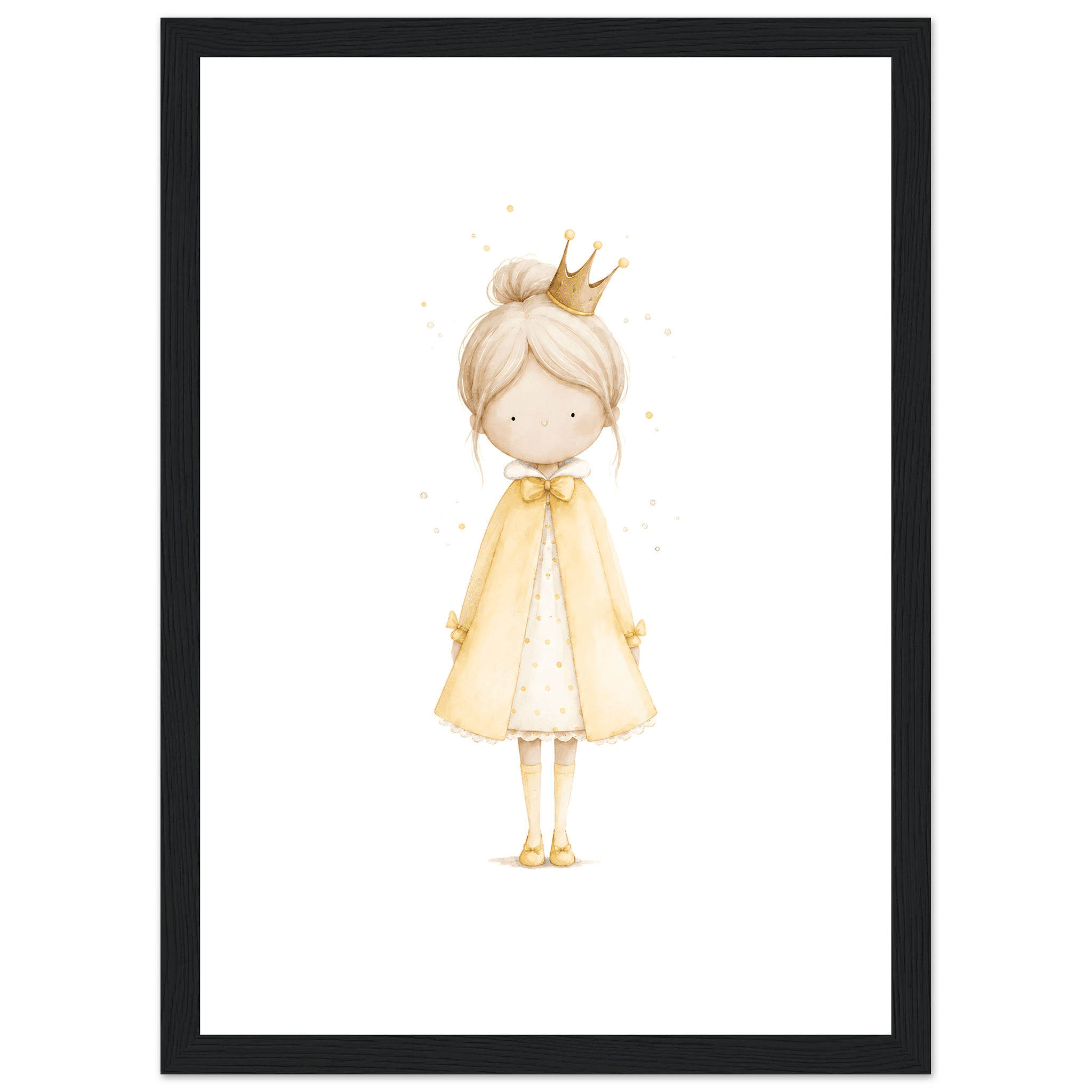 Kleine Prinzessin - Personalisierter Text 💛 poster