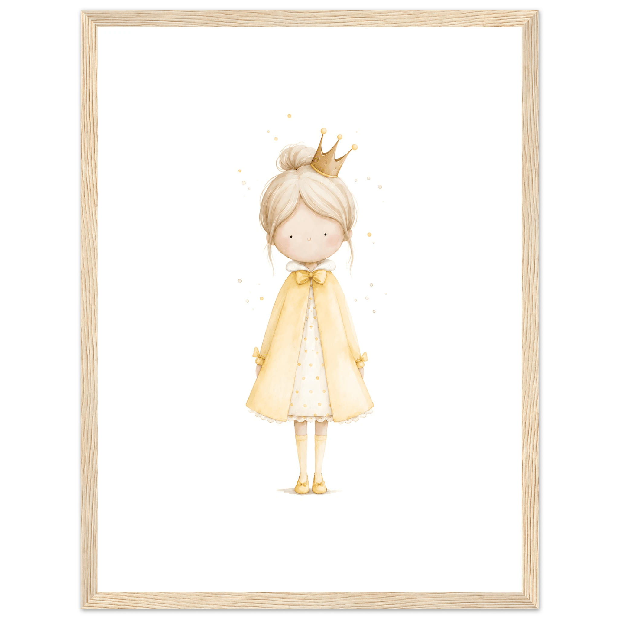 Kleine Prinzessin - Personalisierter Text 💛 poster