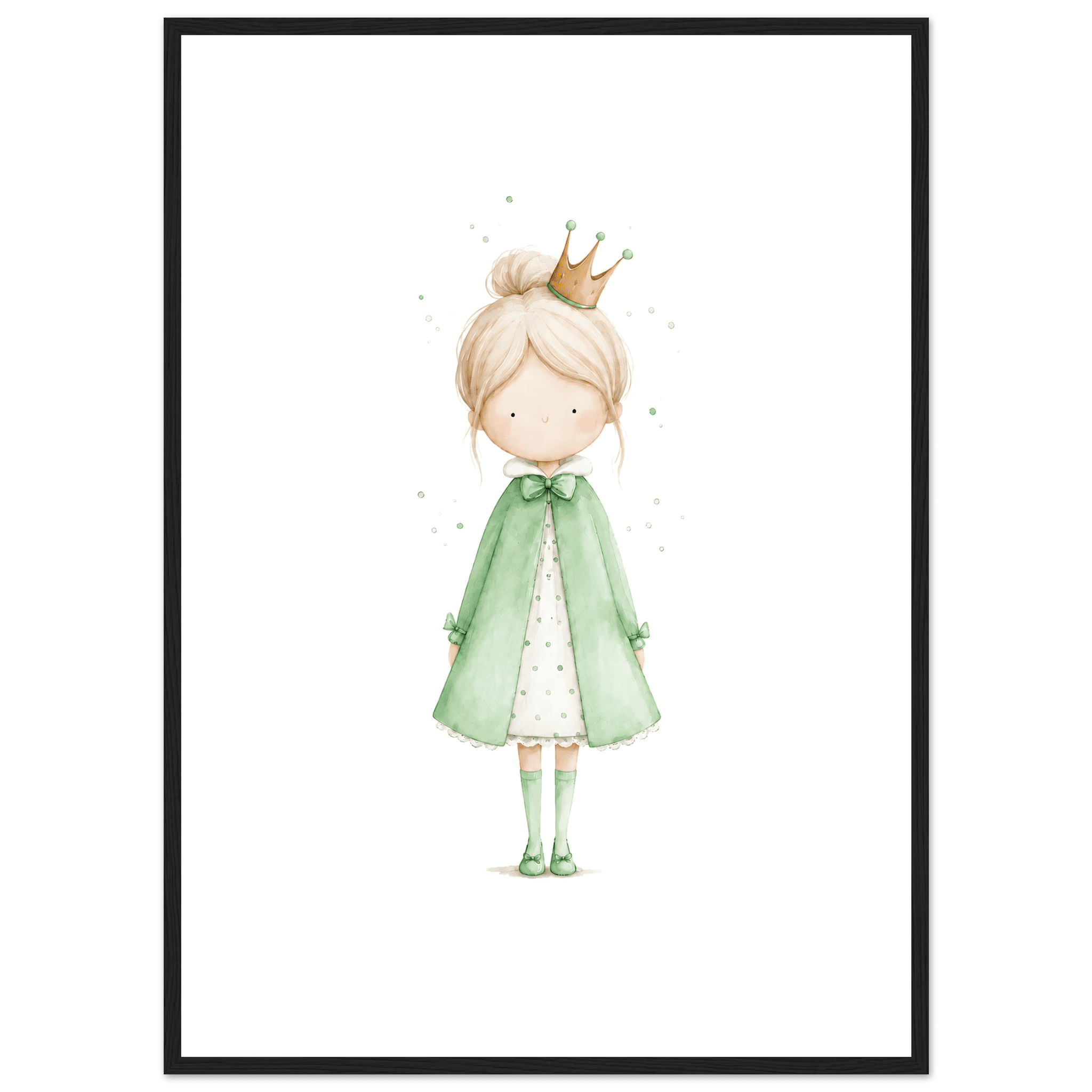 Kleine Prinzessin - Personalisierter Text 💚 poster