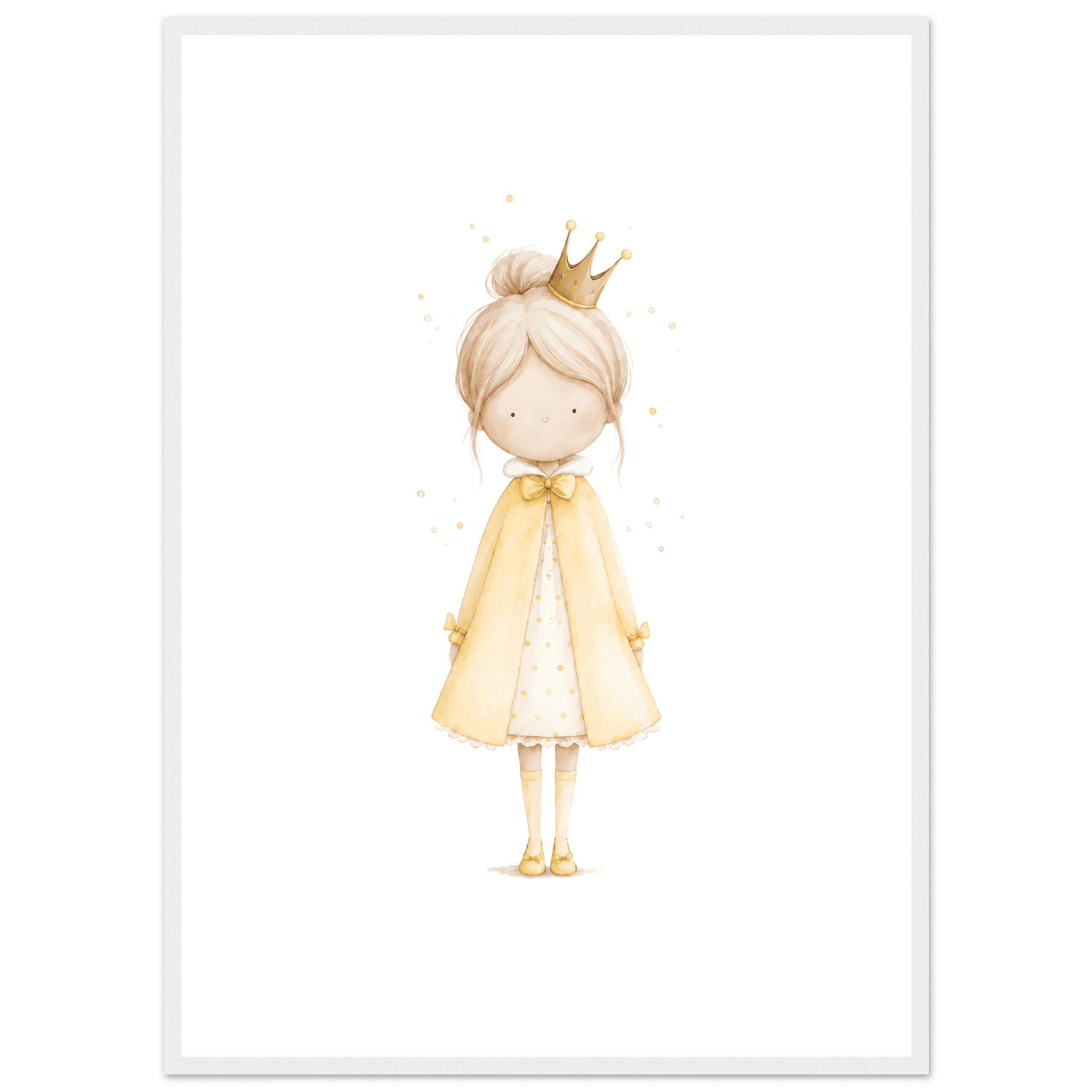 Kleine Prinzessin - Personalisierter Text 💛 poster