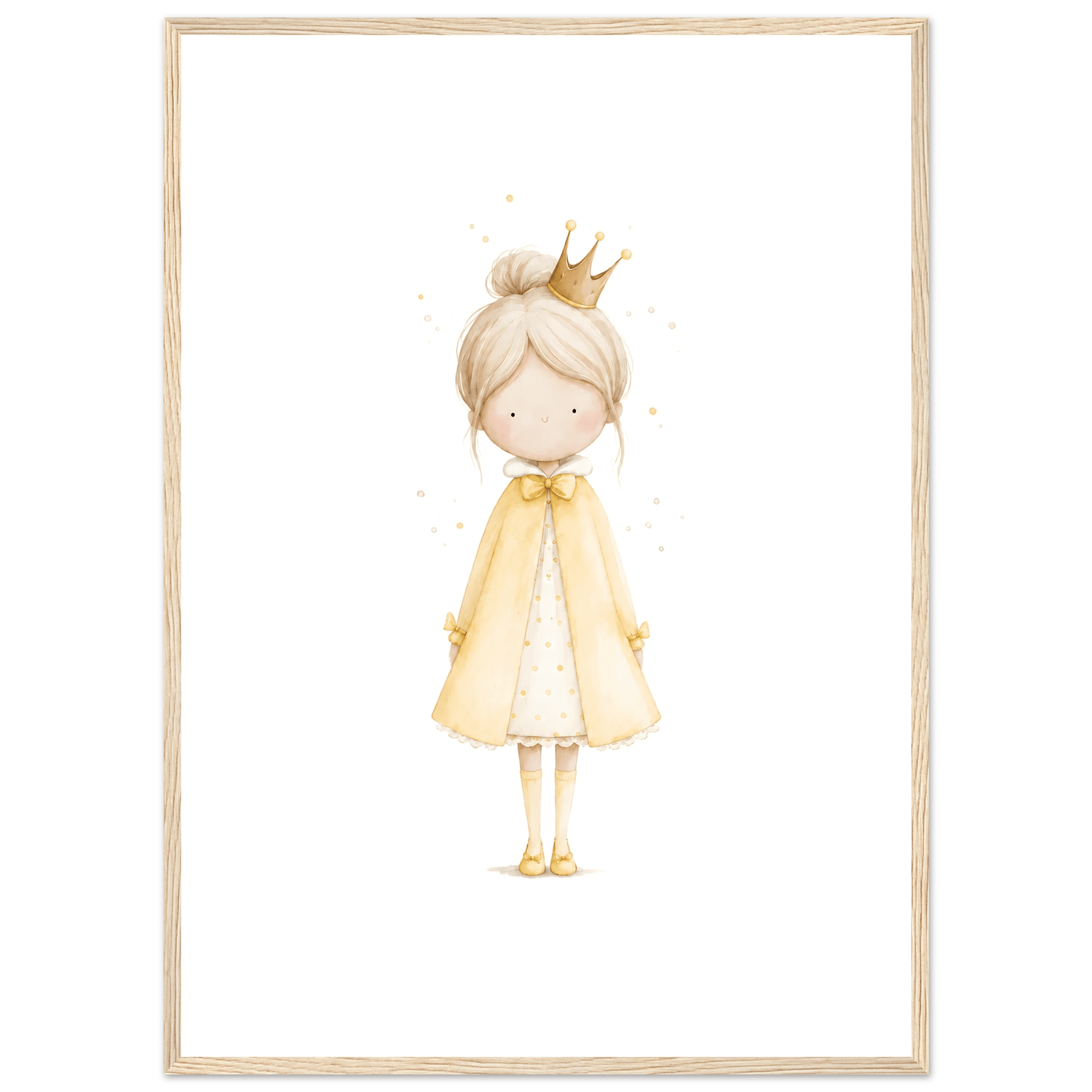 Kleine Prinzessin - Personalisierter Text 💛 poster