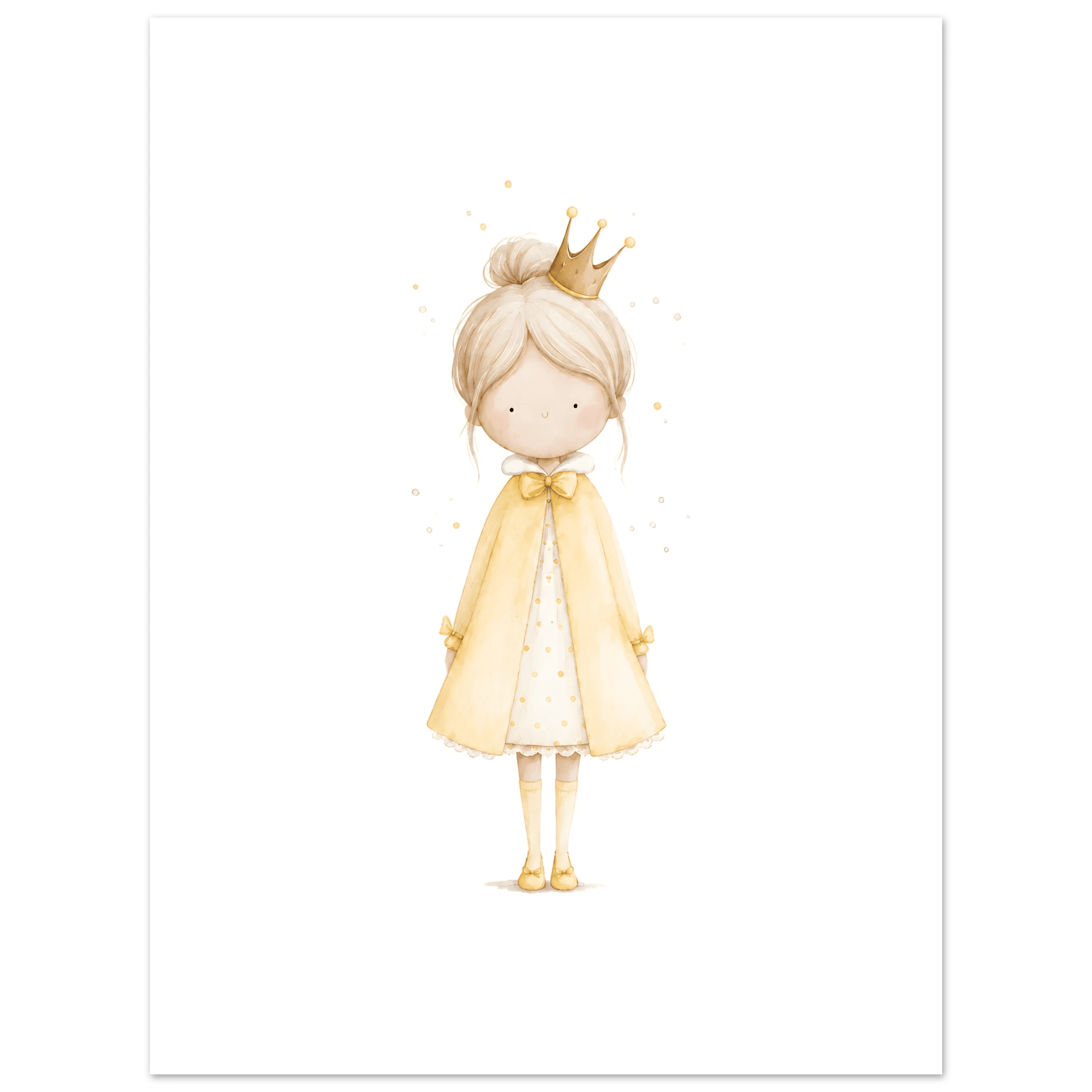 Kleine Prinzessin - Personalisierter Text 💛 poster