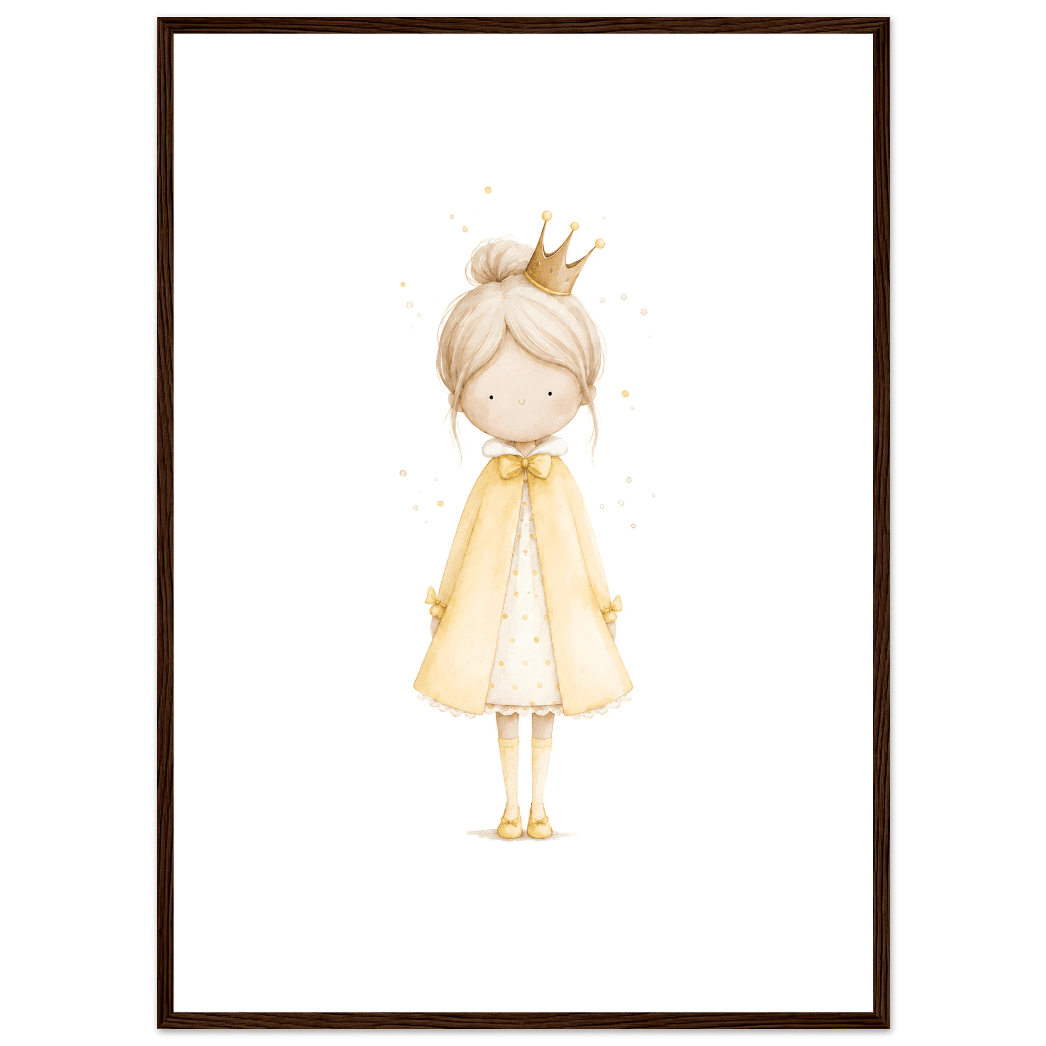 Kleine Prinzessin - Personalisierter Text 💛 poster