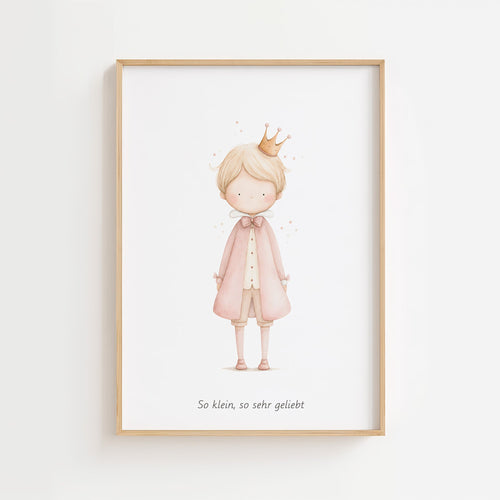 Kleiner Prinz - Personalisierter Text 💗 poster