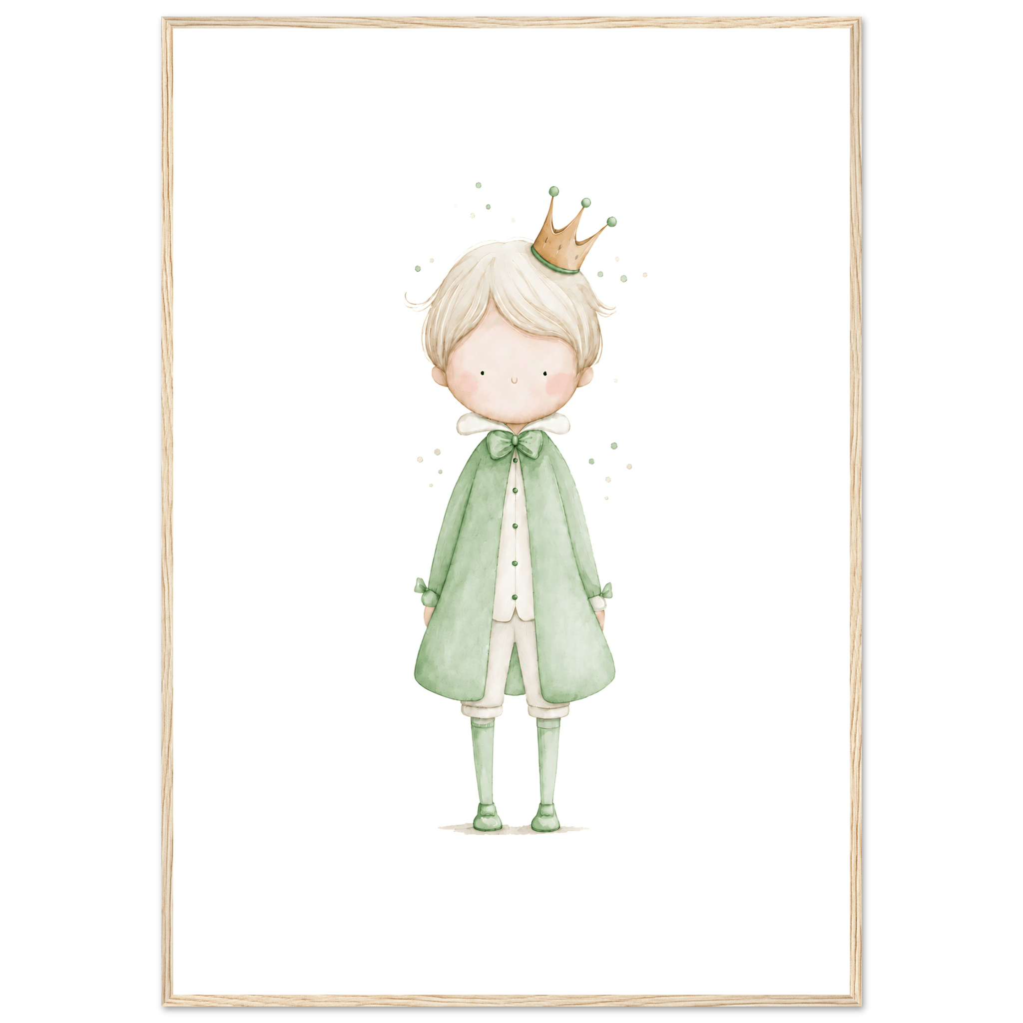 Kleiner Prinz – Personalisierter Text 💚 poster