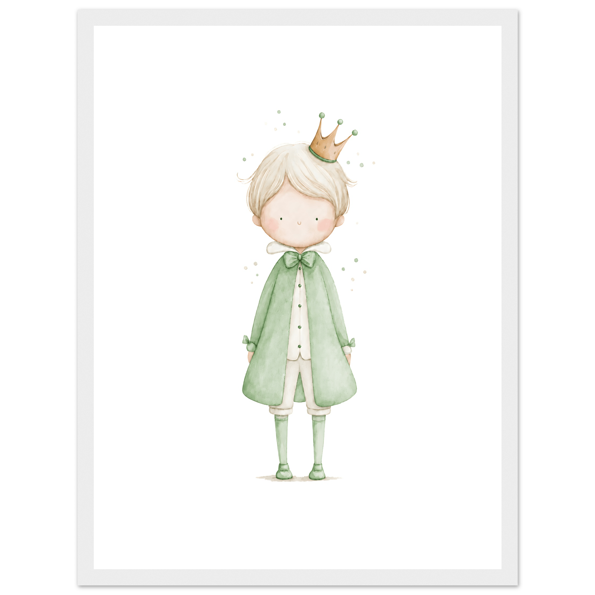 Kleiner Prinz – Personalisierter Text 💚 poster