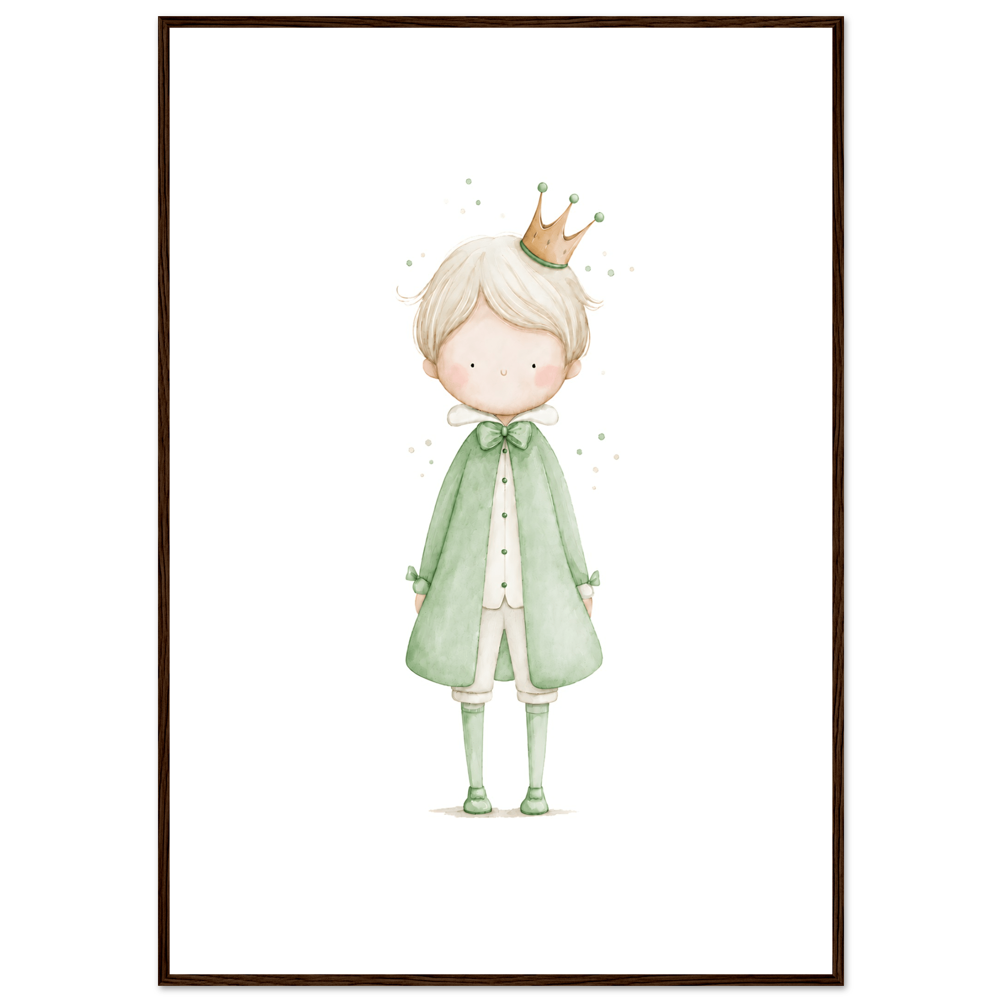 Kleiner Prinz – Personalisierter Text 💚 poster