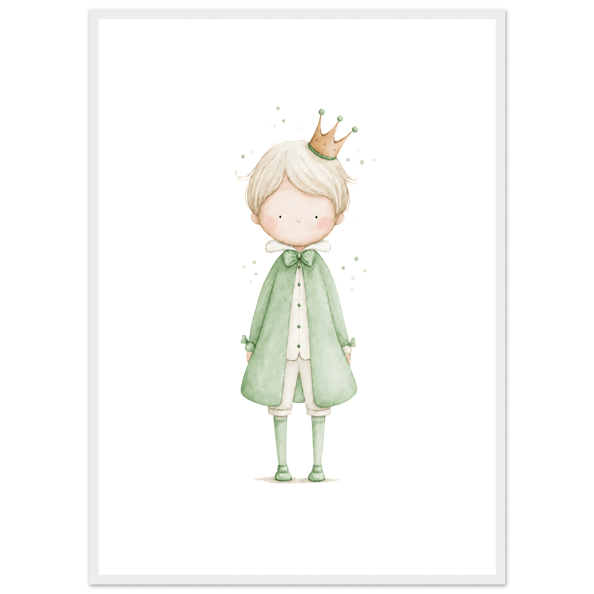 Kleiner Prinz – Personalisierter Text 💚 poster
