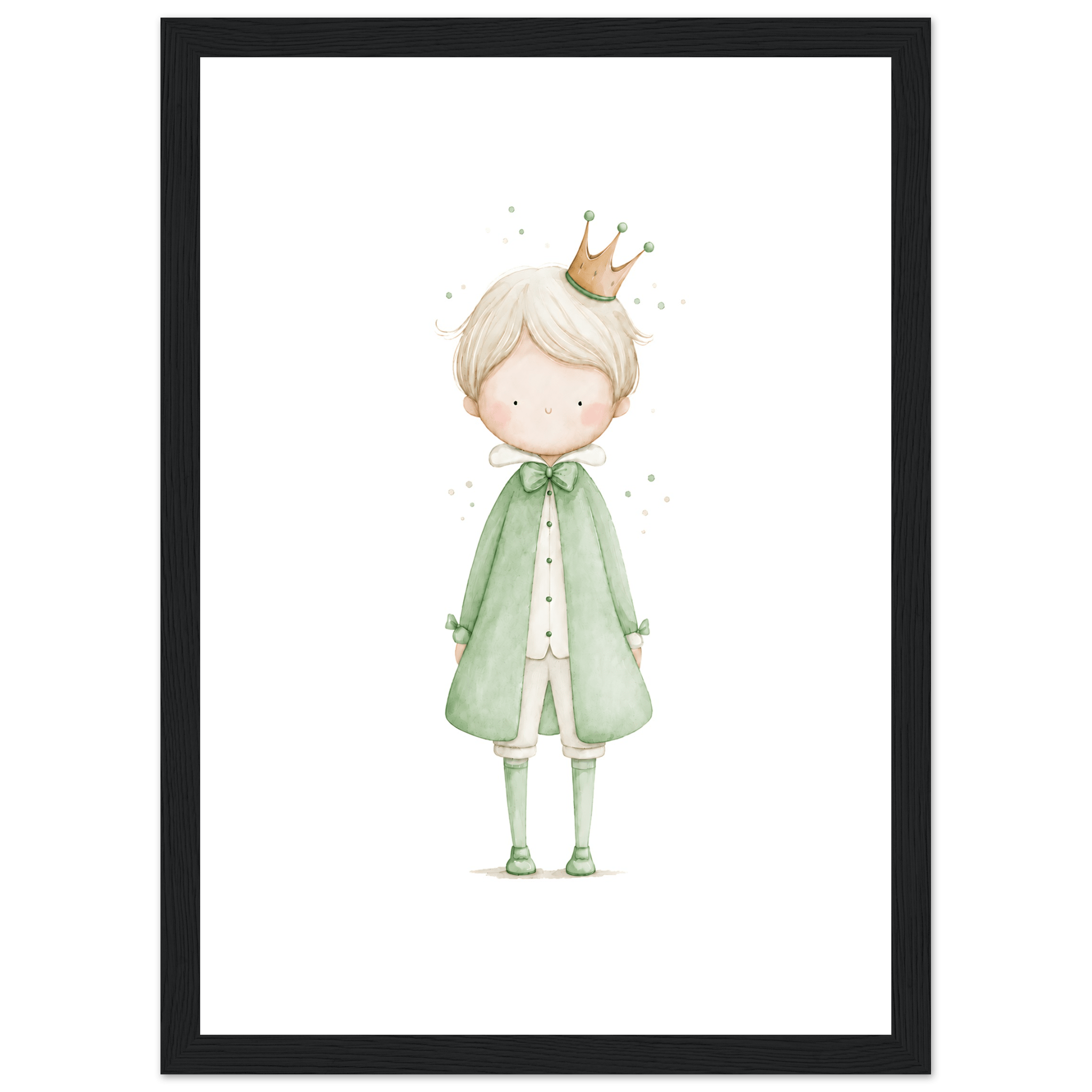 Kleiner Prinz – Personalisierter Text 💚 poster