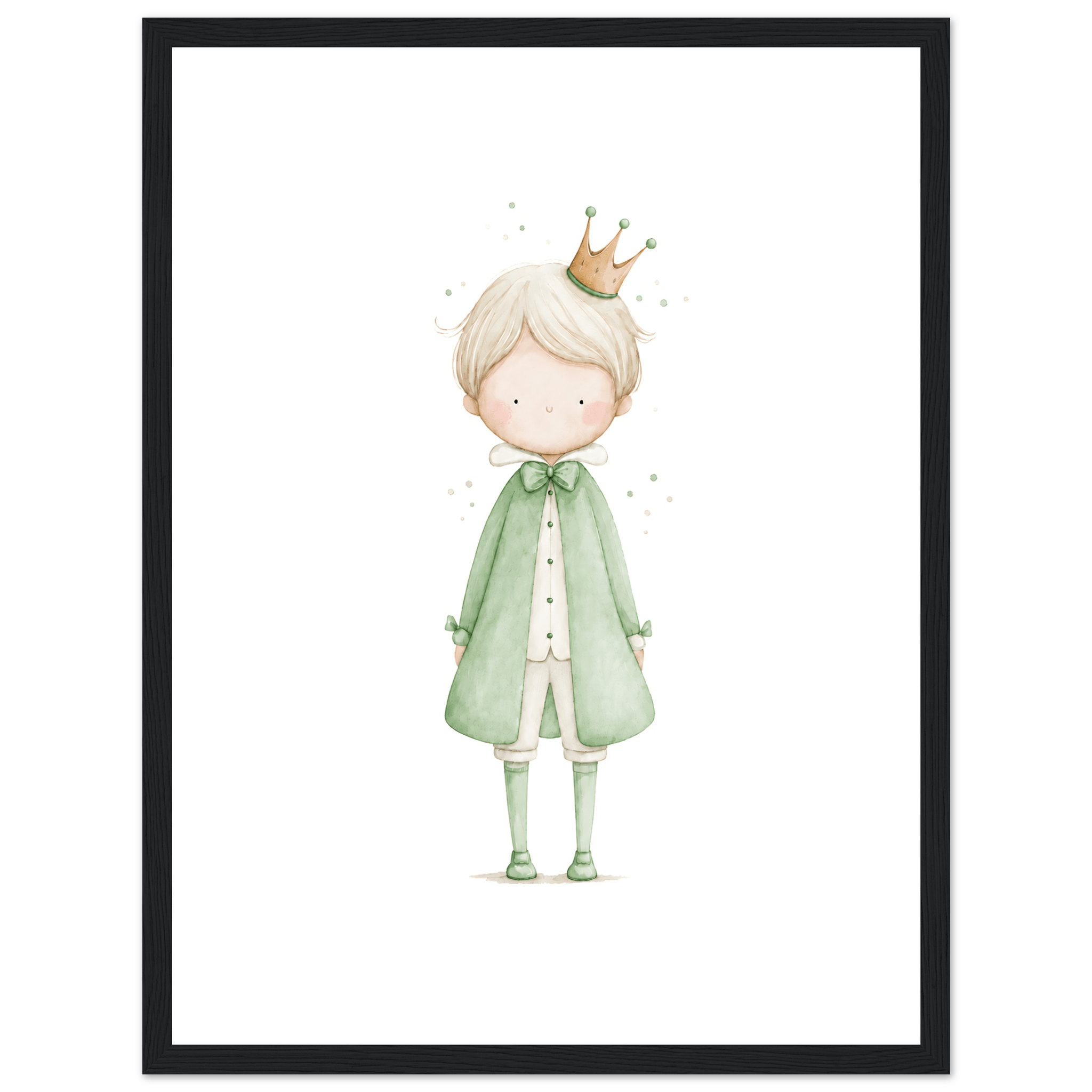 Kleiner Prinz – Personalisierter Text 💚 poster