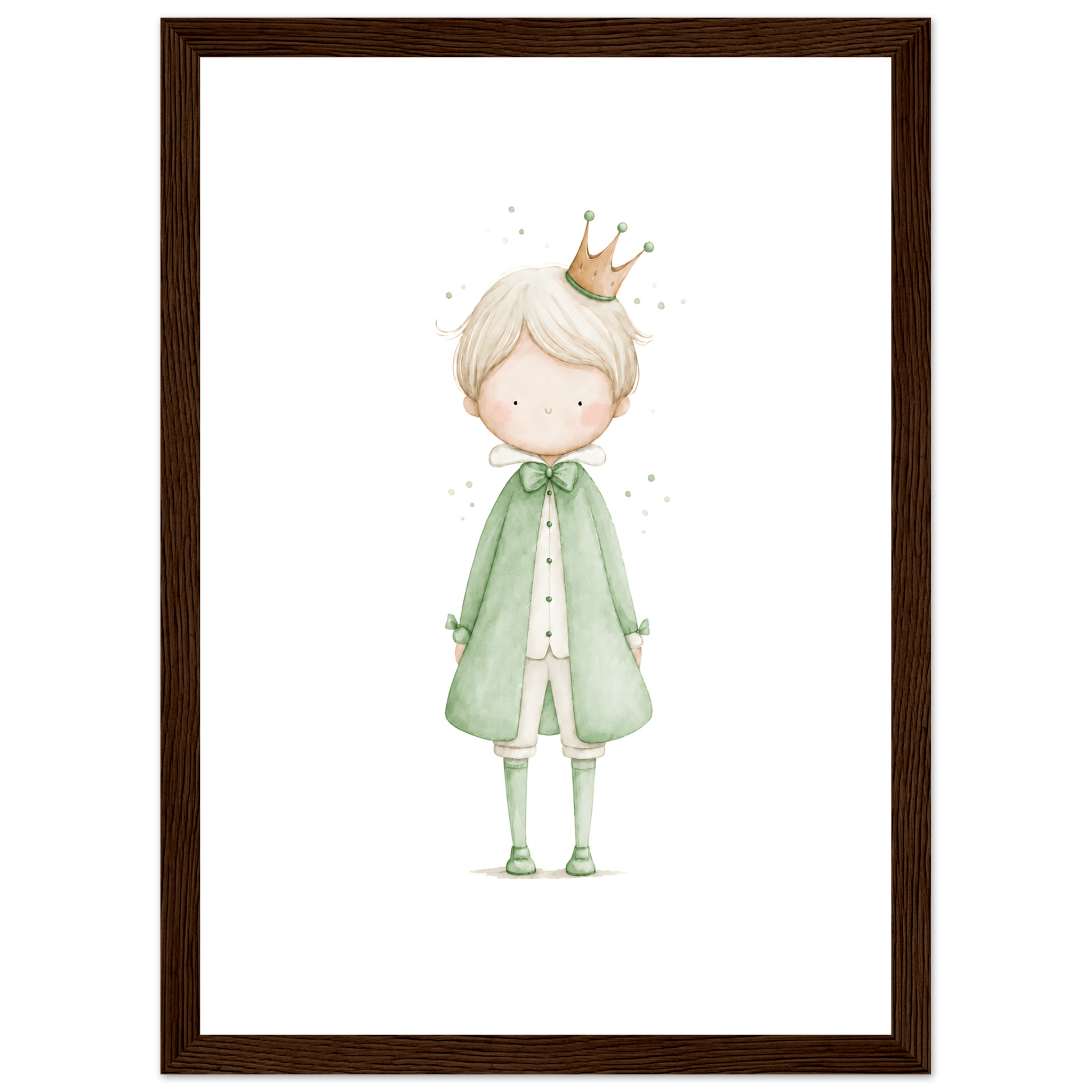 Kleiner Prinz – Personalisierter Text 💚 poster