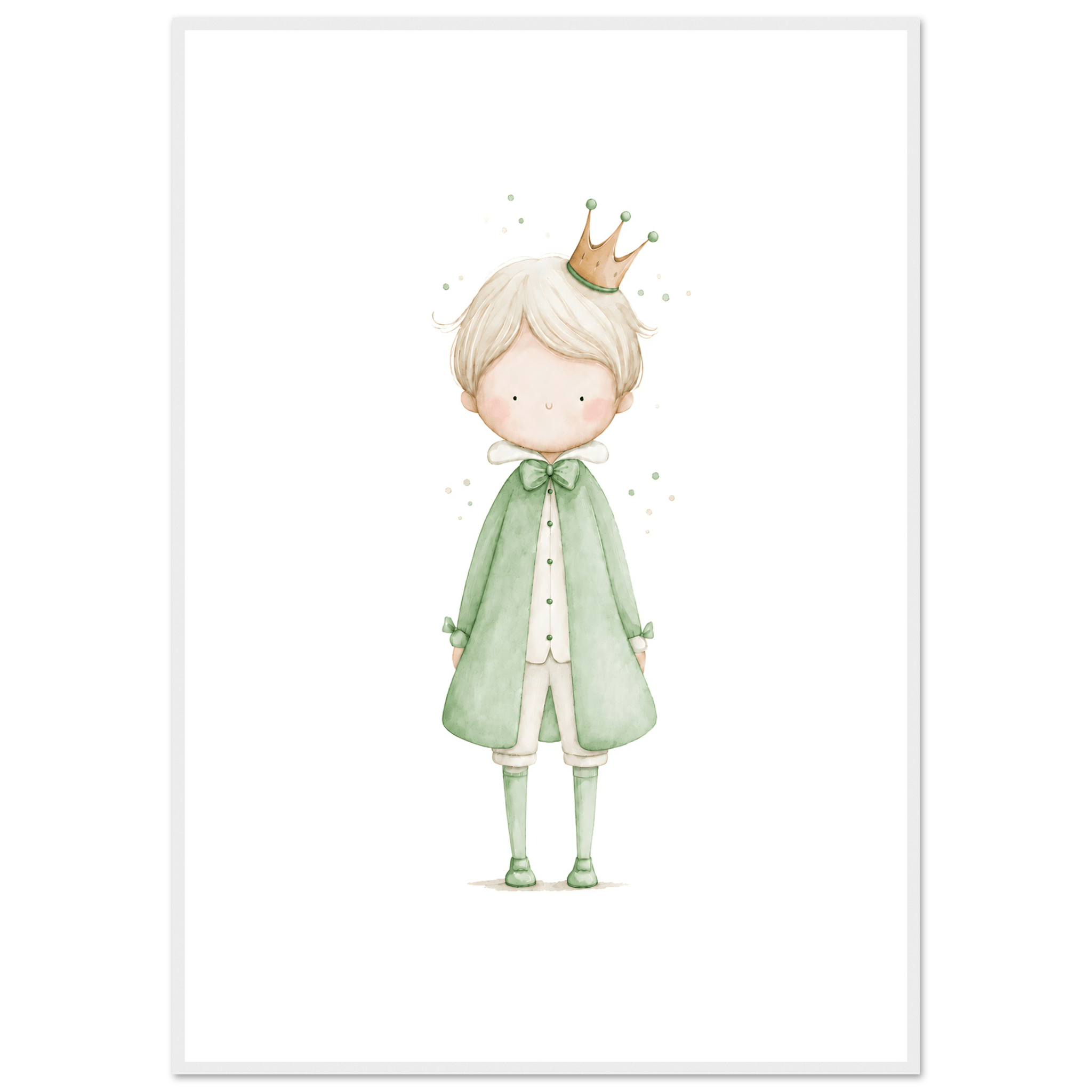 Kleiner Prinz – Personalisierter Text 💚 poster