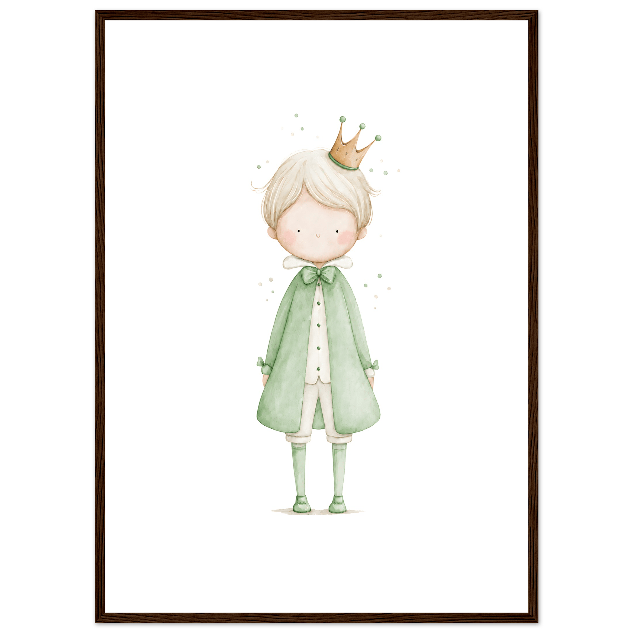 Kleiner Prinz – Personalisierter Text 💚 poster