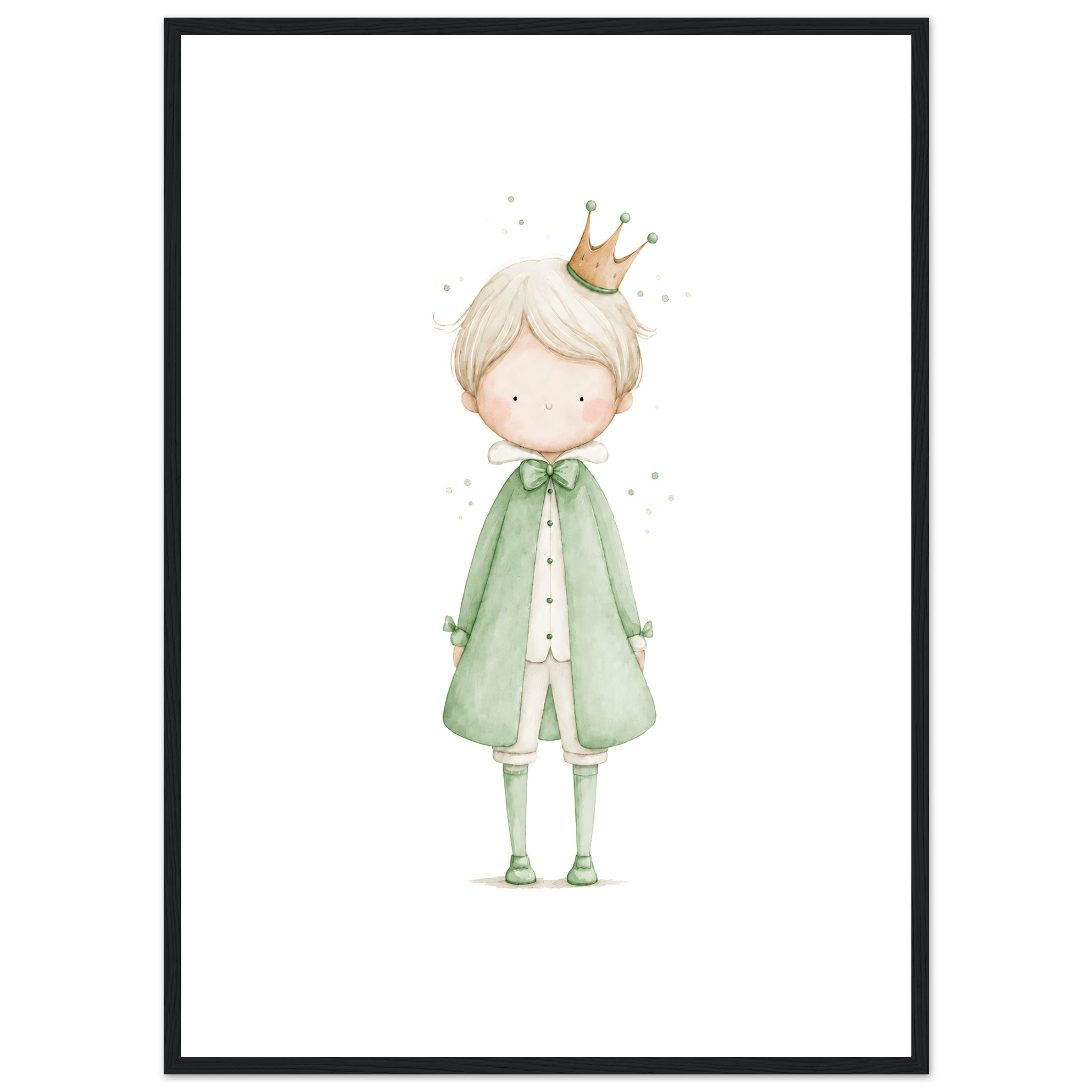 Kleiner Prinz – Personalisierter Text 💚 poster