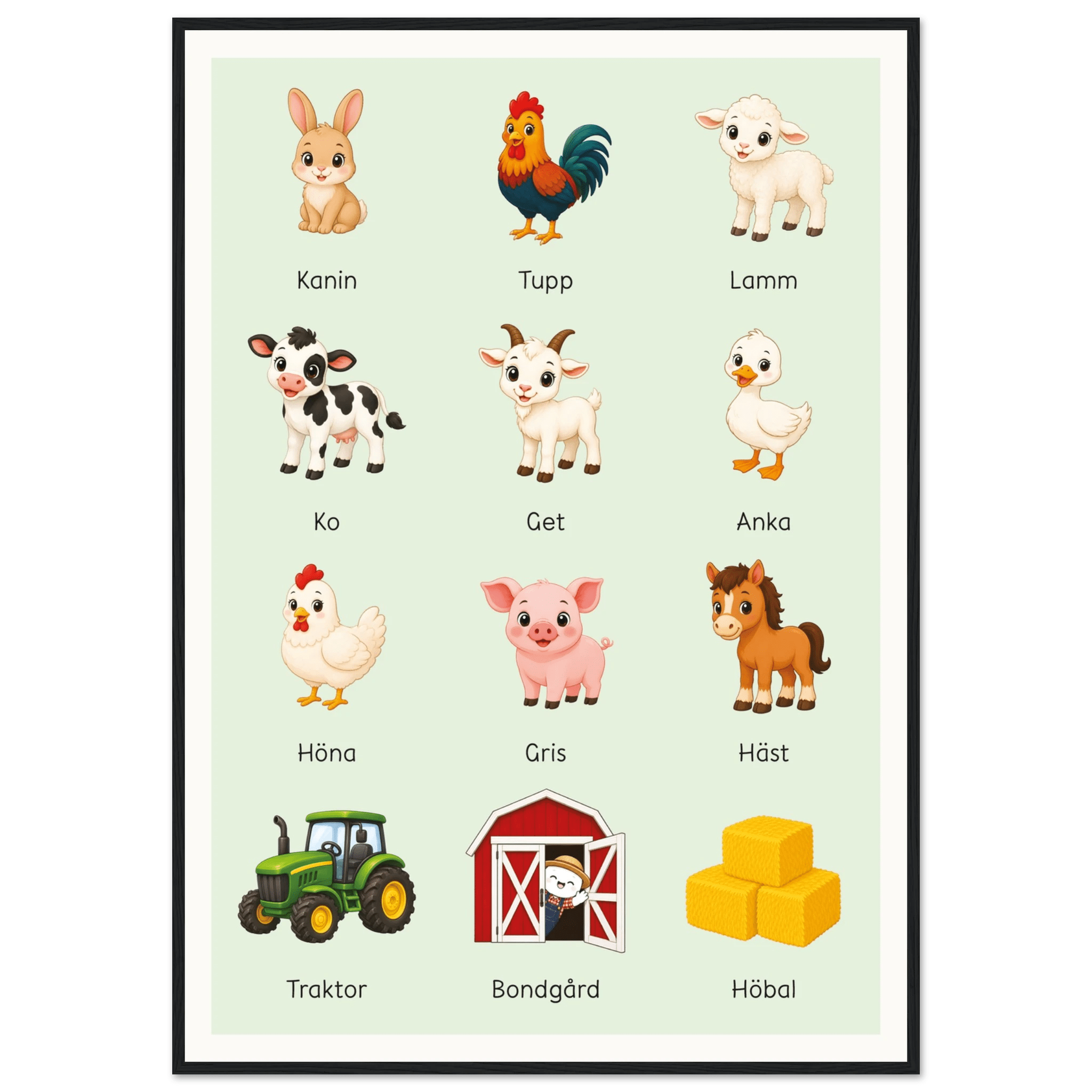 Lilles bondgårdsposter poster