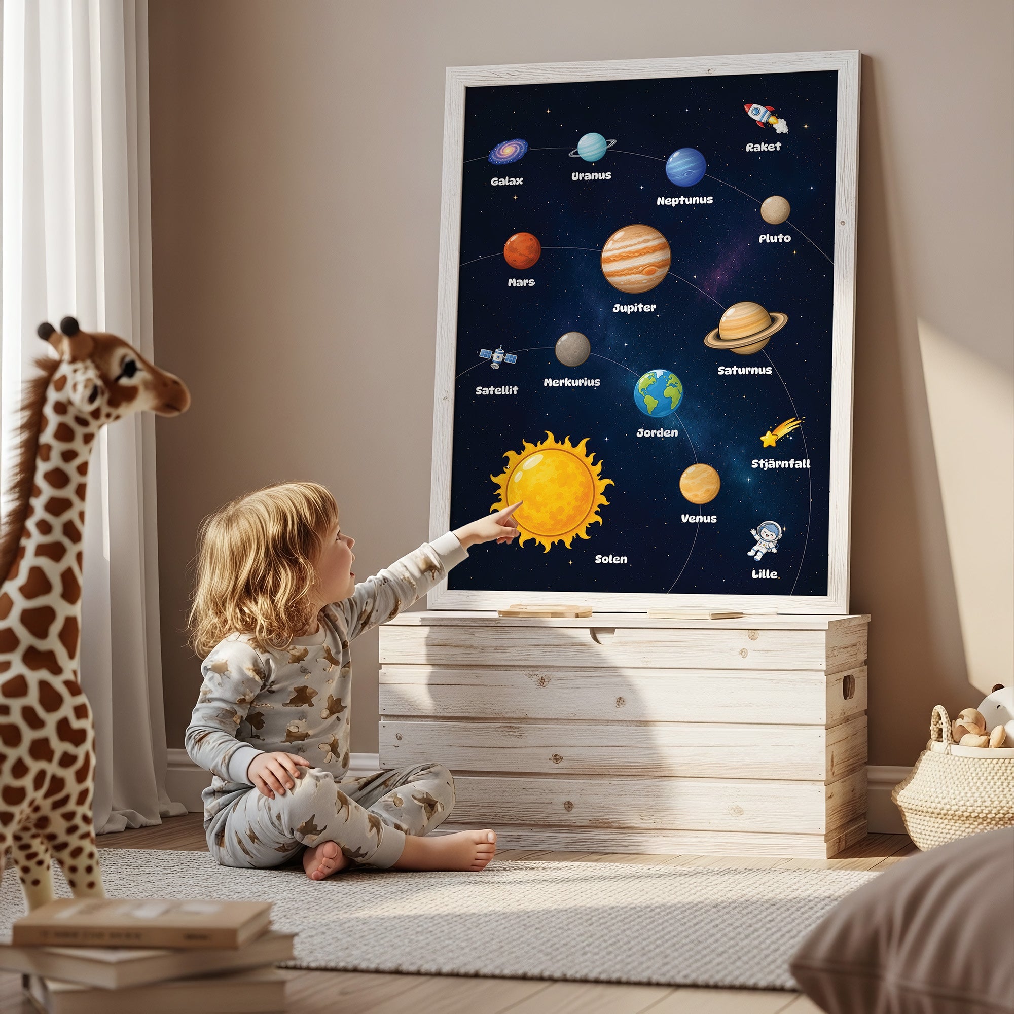 Lilles rymdposter poster
