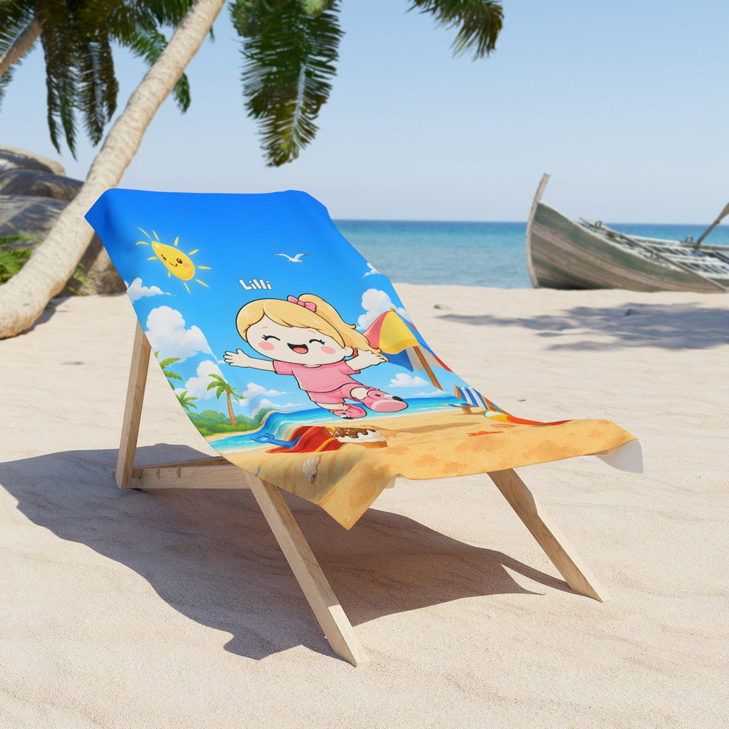 Lillis strandhandduk poster