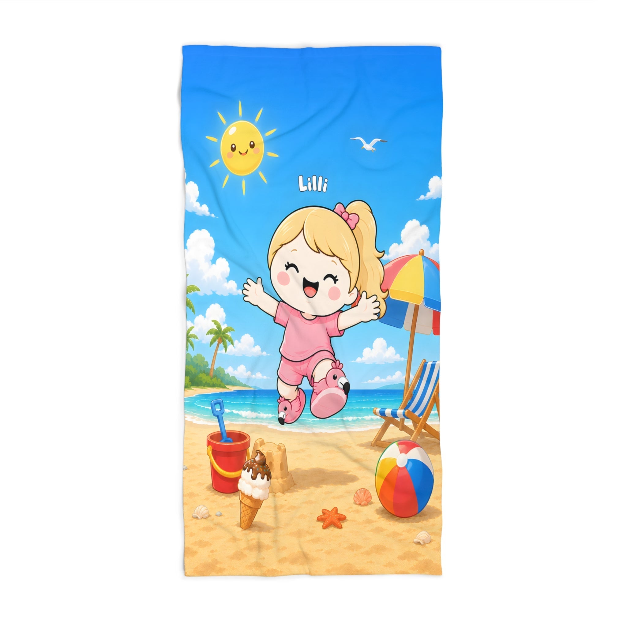 Lillis strandhandduk poster