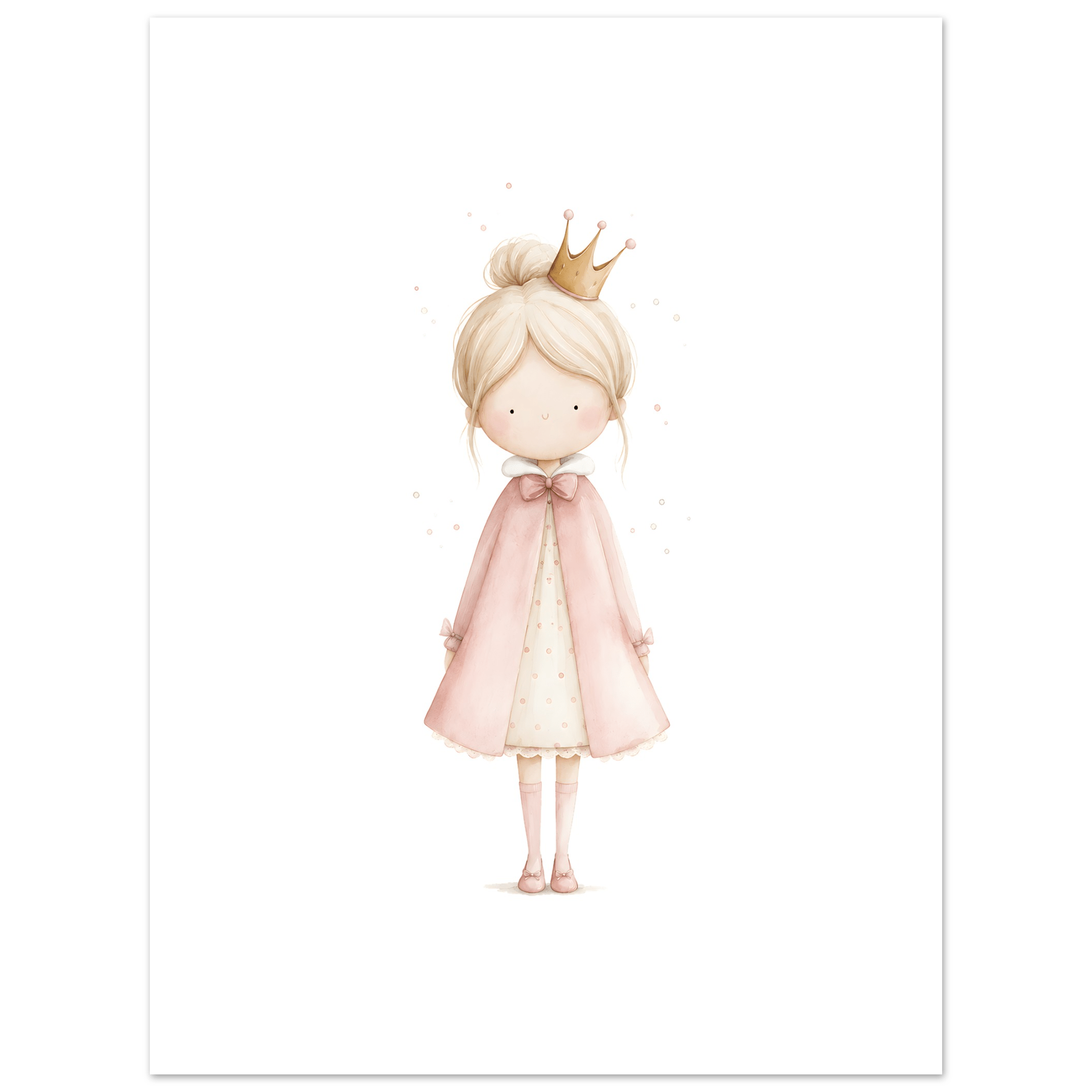 Prinsessa med personlig text poster