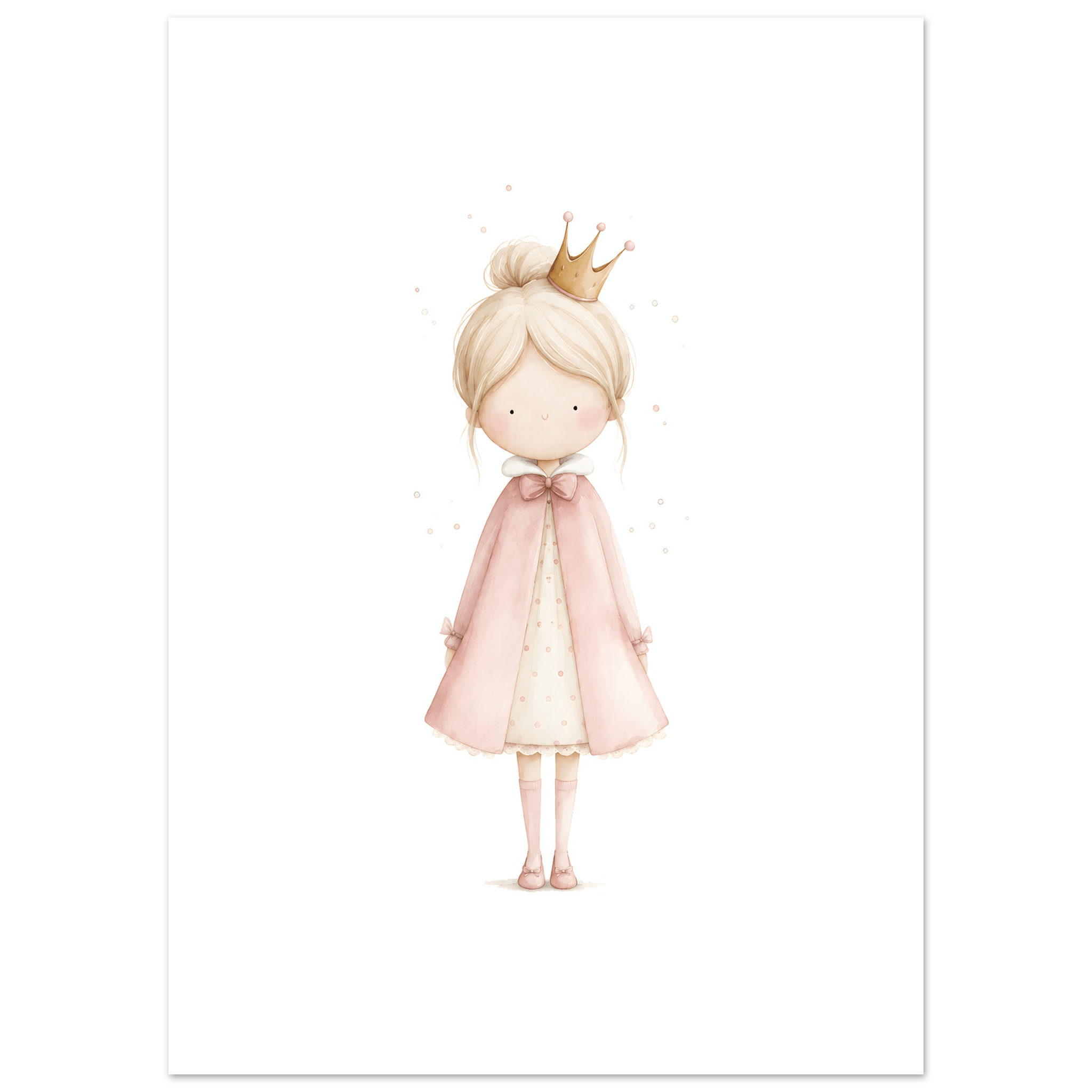 Prinsessa med personlig text poster