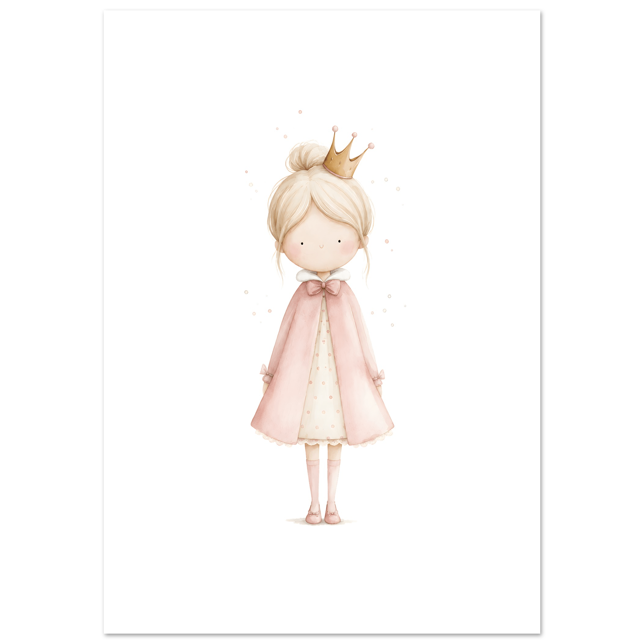 Prinsessa med personlig text poster