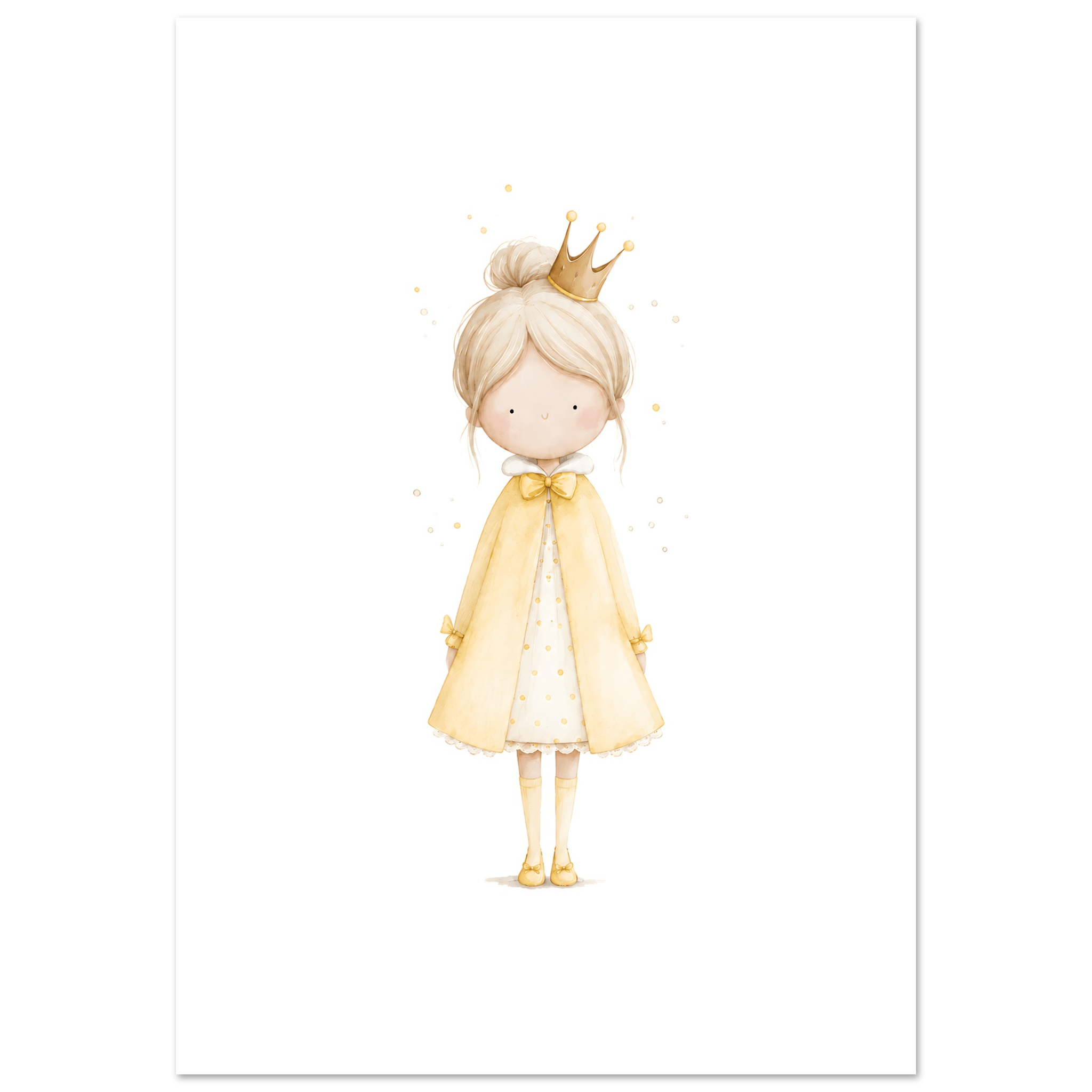 Prinsessa med personlig text poster