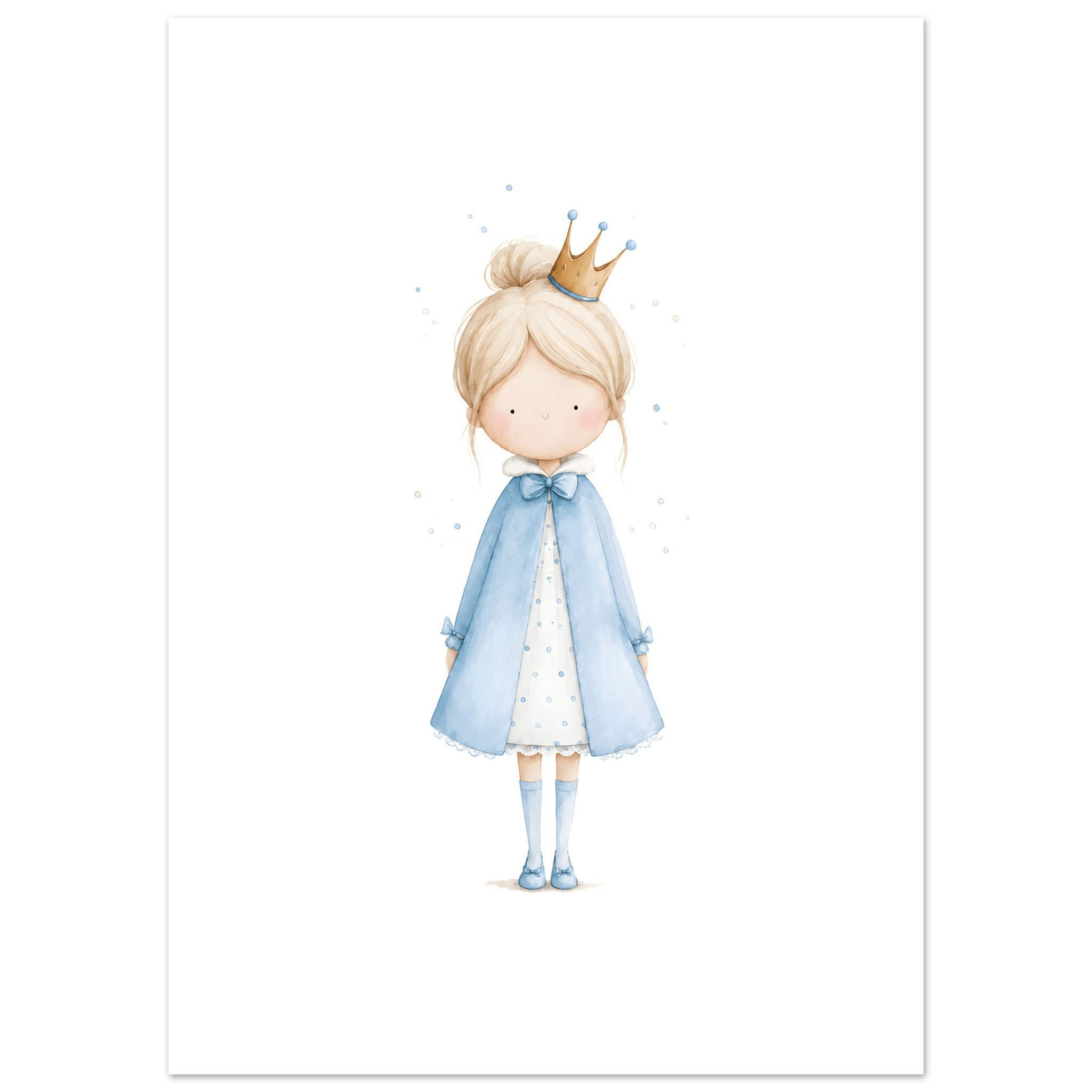 Prinsessa med personlig text poster