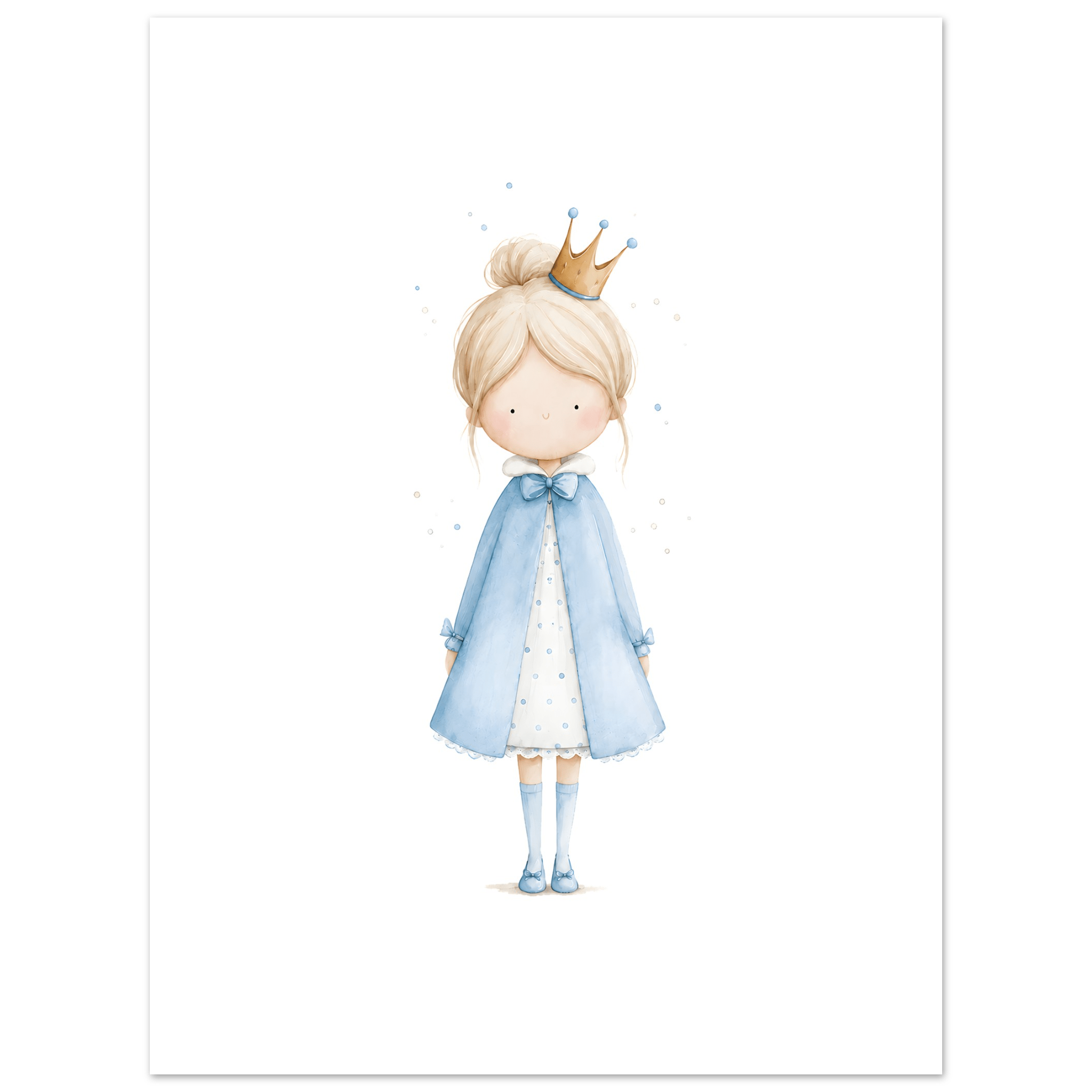 Prinsessa med personlig text poster
