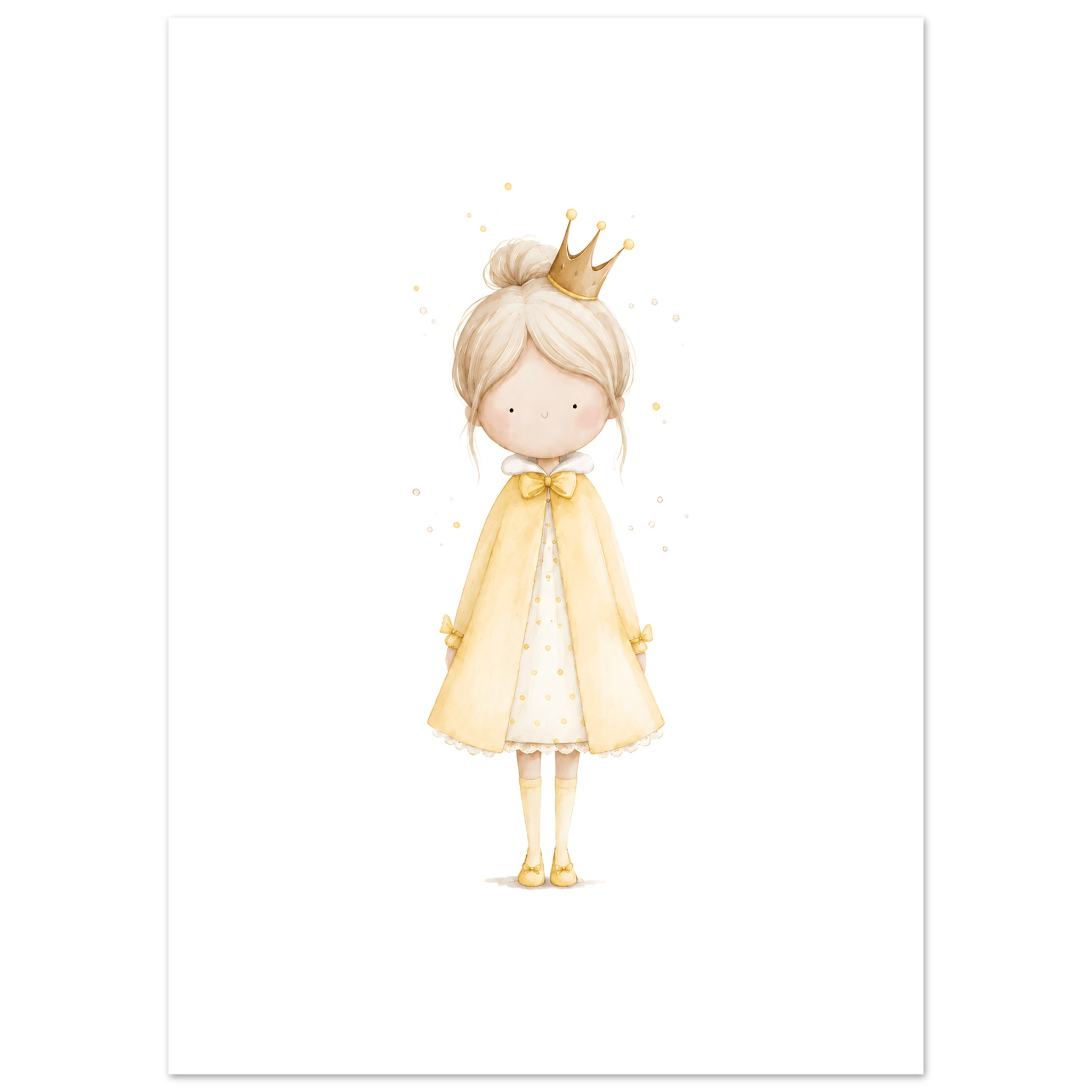 Prinsessa med personlig text poster