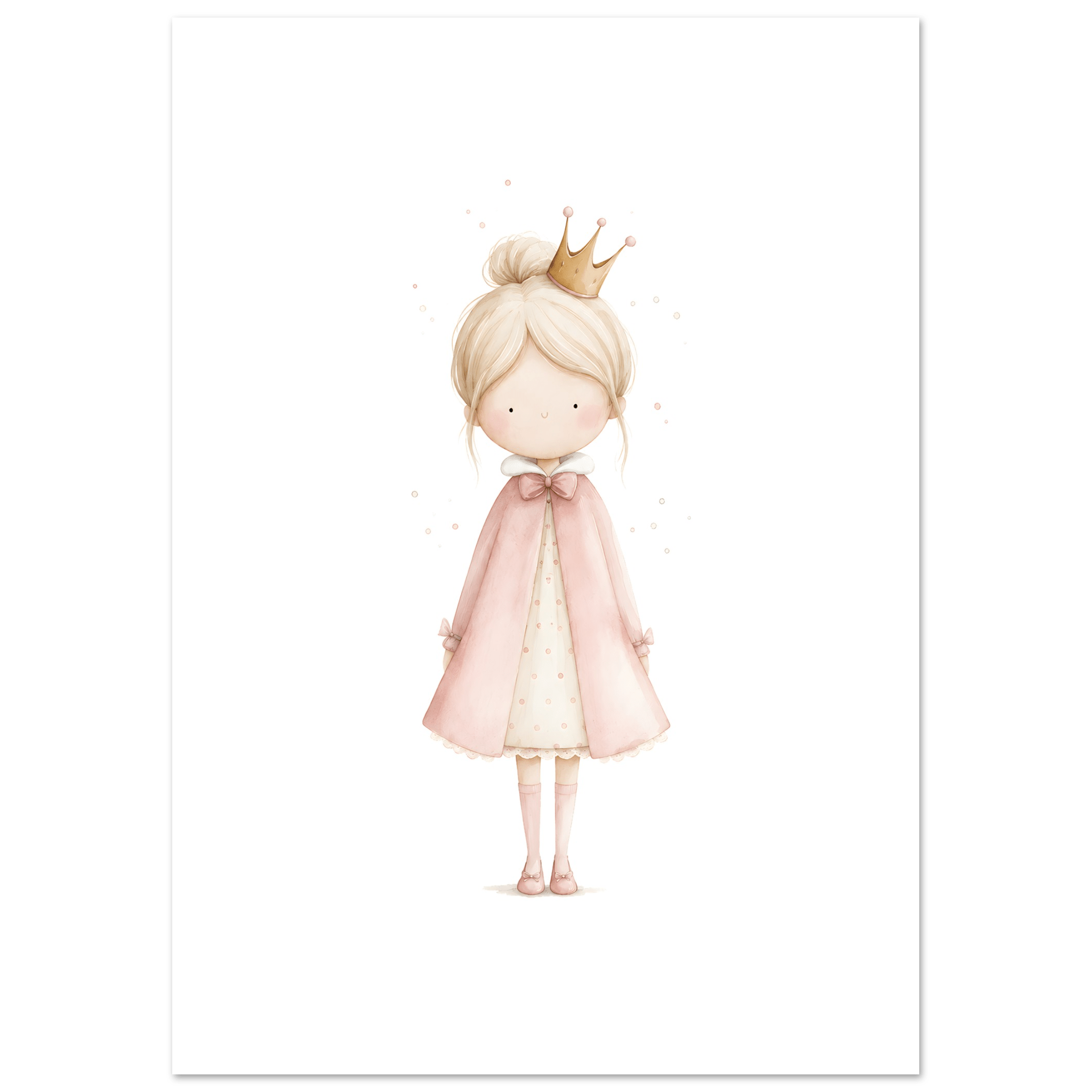 Prinsessa med personlig text poster