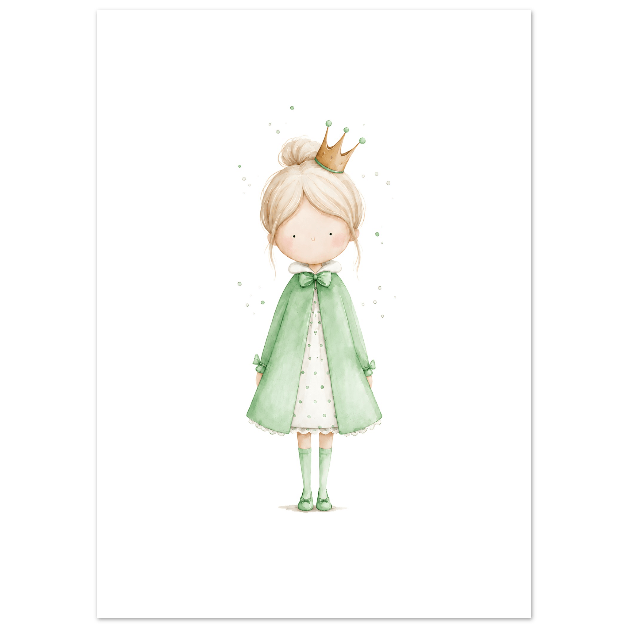 Prinsessa med personlig text poster