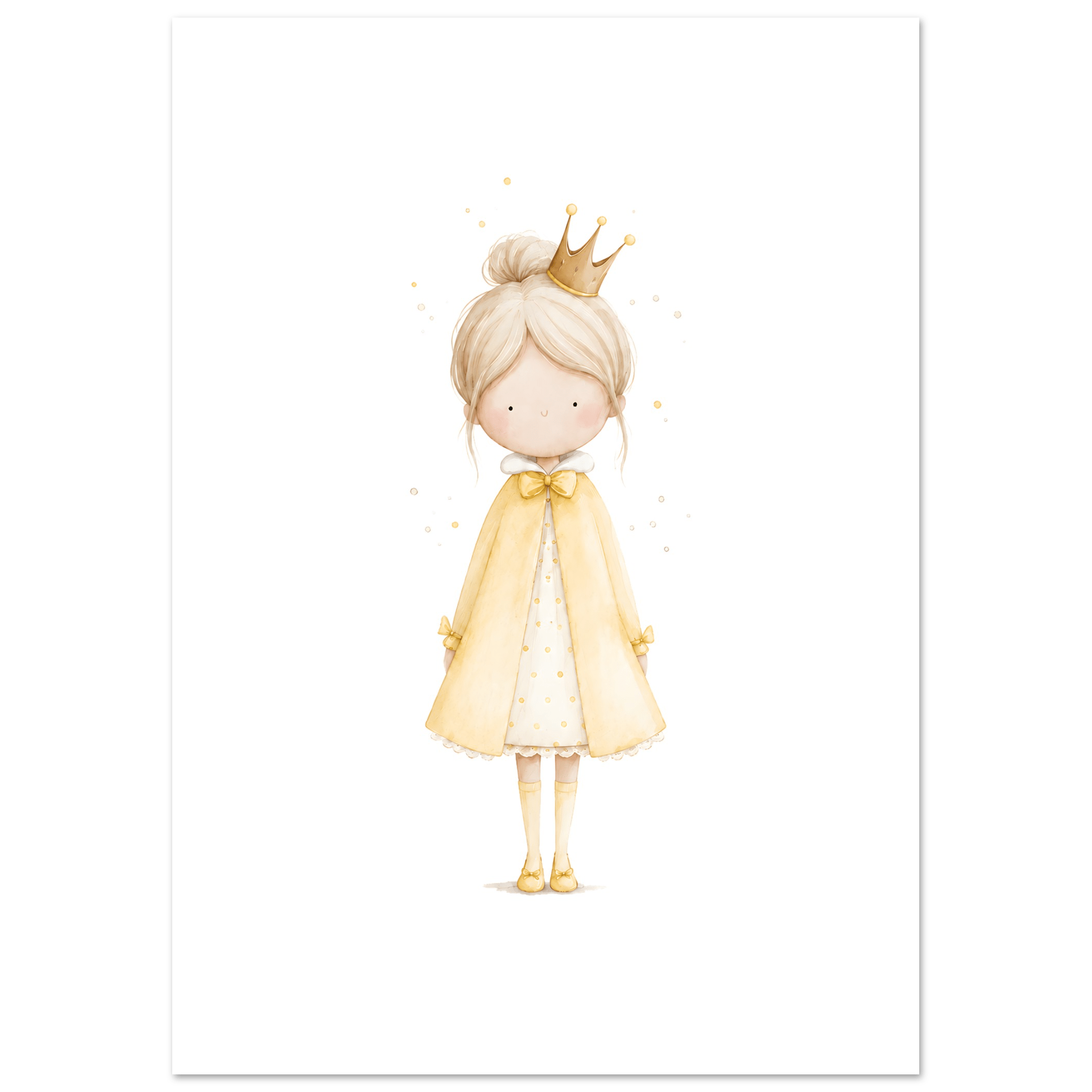 Prinsessa med personlig text poster