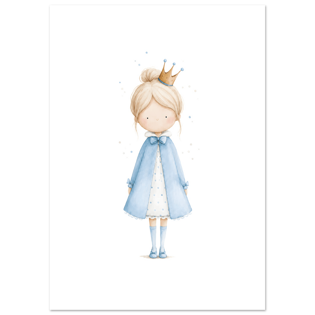 Prinsessa med personlig text poster
